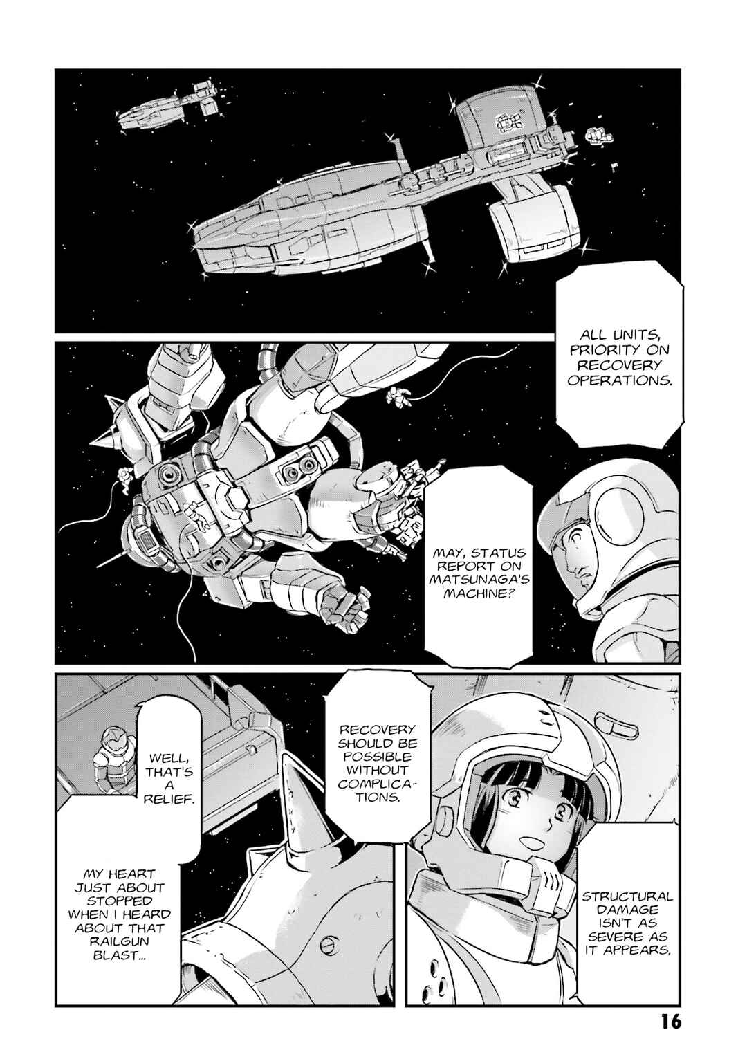 Page 15 Chapter 24 Mobile Suit Gundam MSV-R Legend of the Universal Century Heroes: The Fabulous Shin Matsunaga