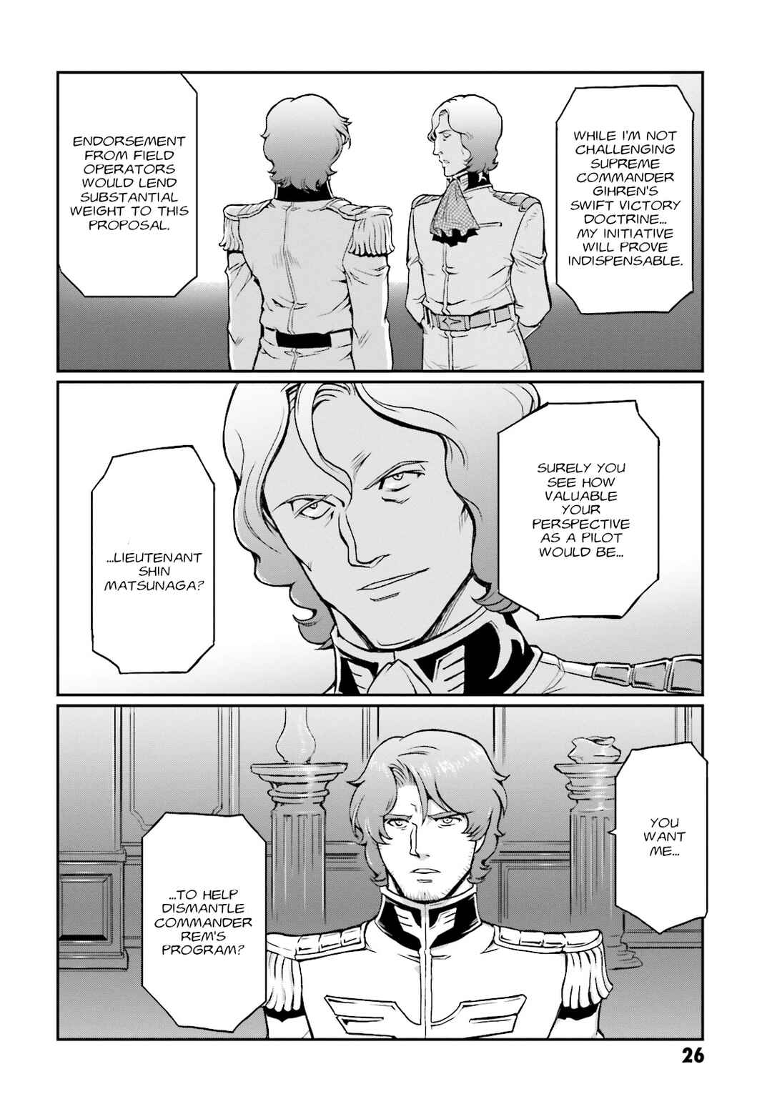 Page 25 Chapter 24 Mobile Suit Gundam MSV-R Legend of the Universal Century Heroes: The Fabulous Shin Matsunaga