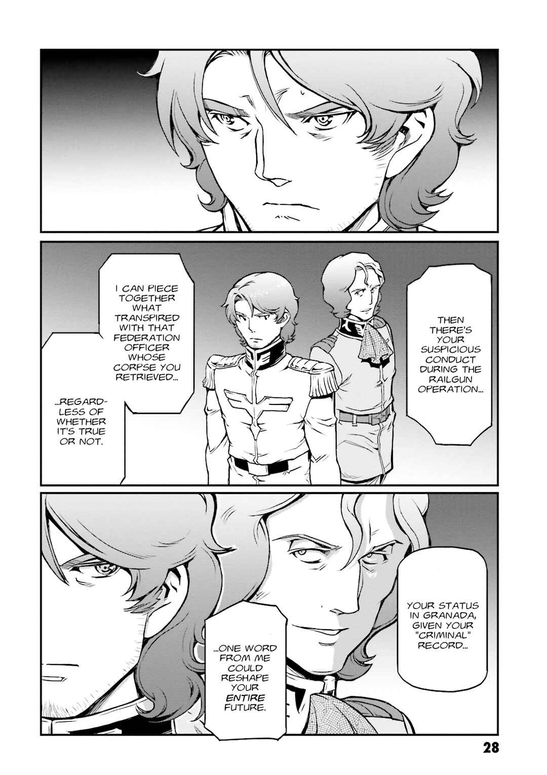 Page 27 Chapter 24 Mobile Suit Gundam MSV-R Legend of the Universal Century Heroes: The Fabulous Shin Matsunaga