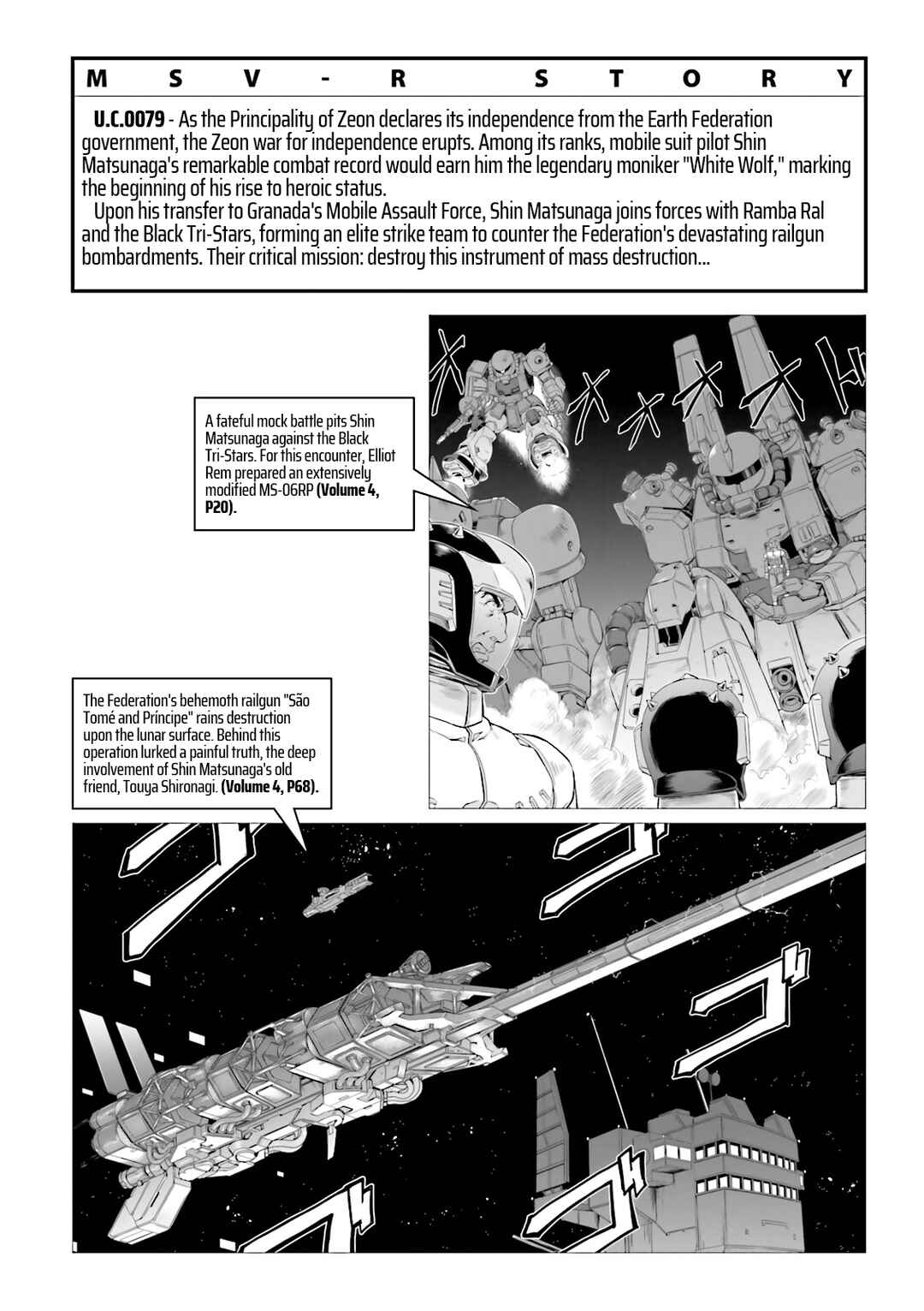 Page 6 Chapter 24 Mobile Suit Gundam MSV-R Legend of the Universal Century Heroes: The Fabulous Shin Matsunaga