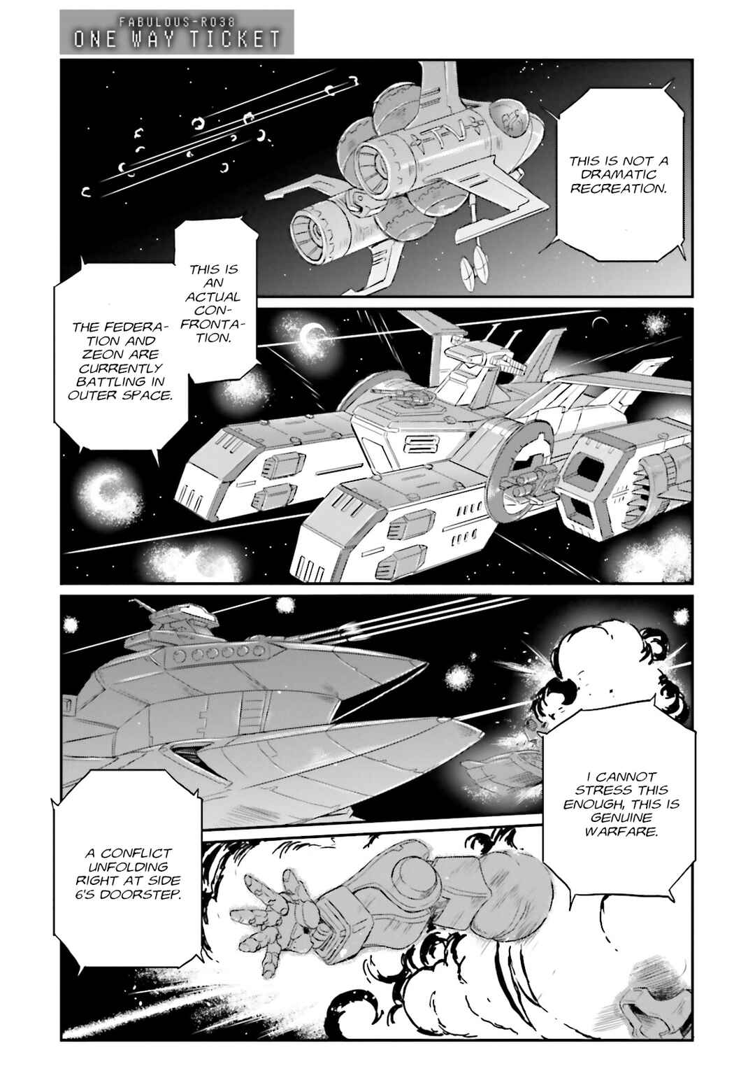 Page 1 Chapter 38 Mobile Suit Gundam MSV-R Legend of the Universal Century Heroes: The Fabulous Shin Matsunaga