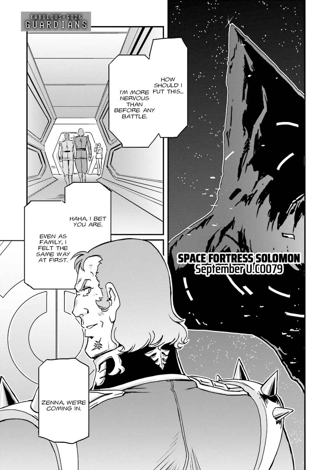 Page 1 Chapter 26 Mobile Suit Gundam MSV-R Legend of the Universal Century Heroes: The Fabulous Shin Matsunaga
