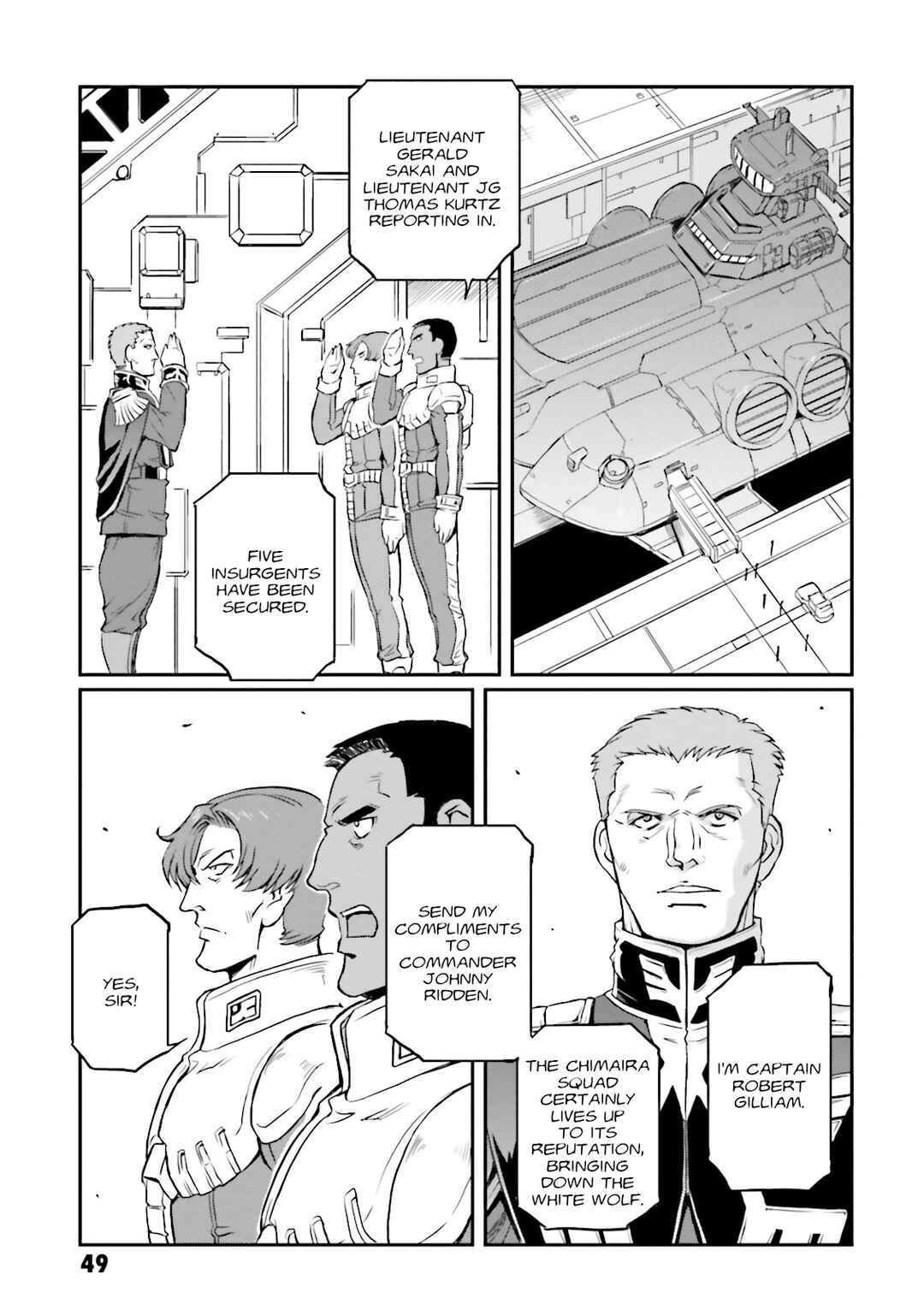 Page 13 Chapter 41 Mobile Suit Gundam MSV-R Legend of the Universal Century Heroes: The Fabulous Shin Matsunaga