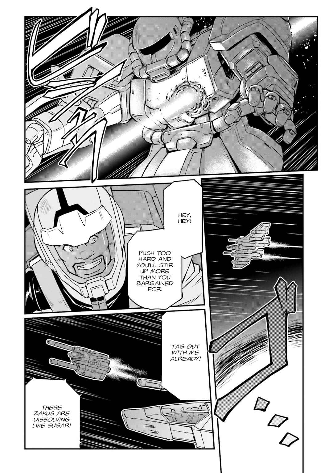 Page 21 Chapter 28 Mobile Suit Gundam MSV-R Legend of the Universal Century Heroes: The Fabulous Shin Matsunaga