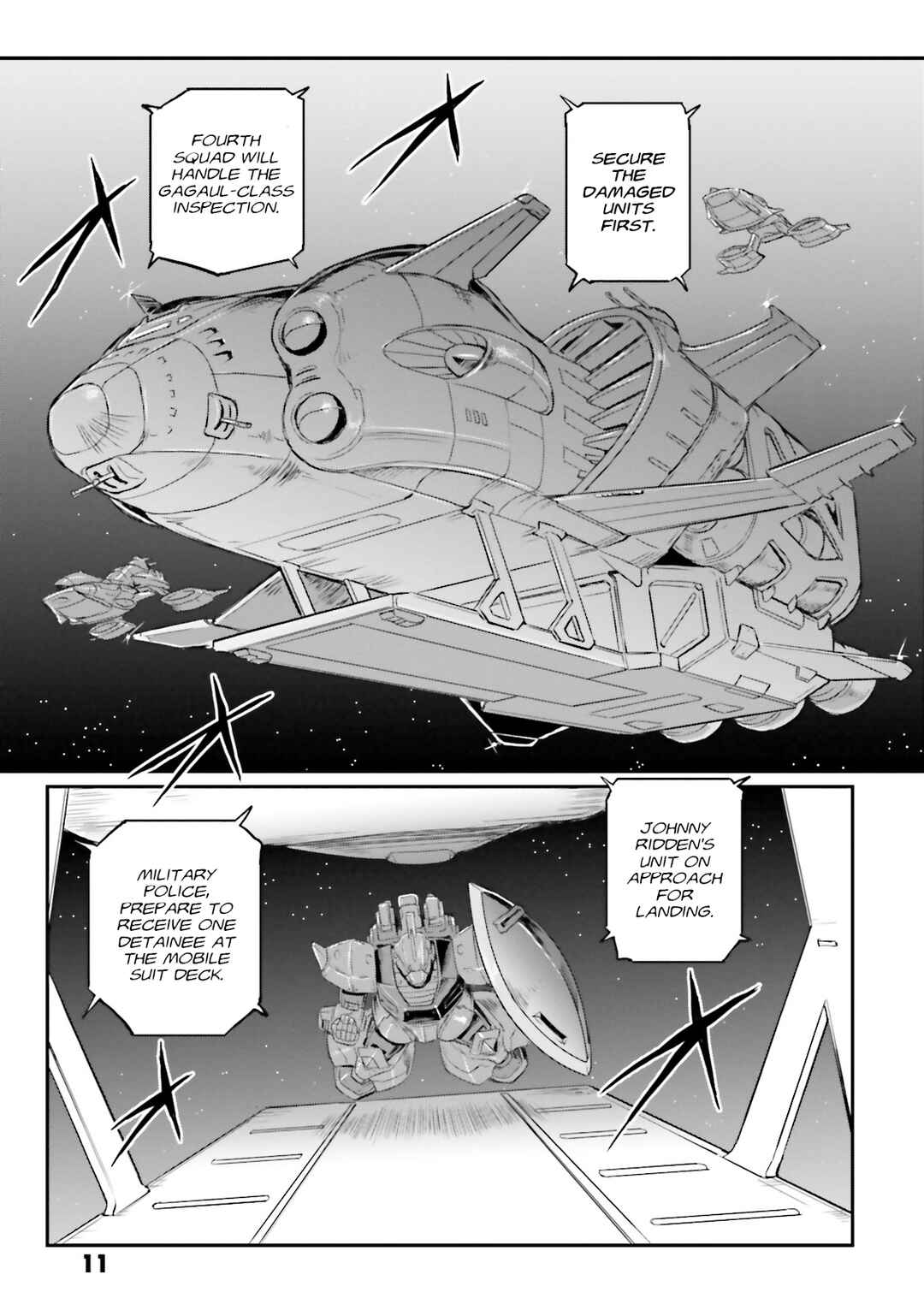 Page 11 Chapter 40 Mobile Suit Gundam MSV-R Legend of the Universal Century Heroes: The Fabulous Shin Matsunaga