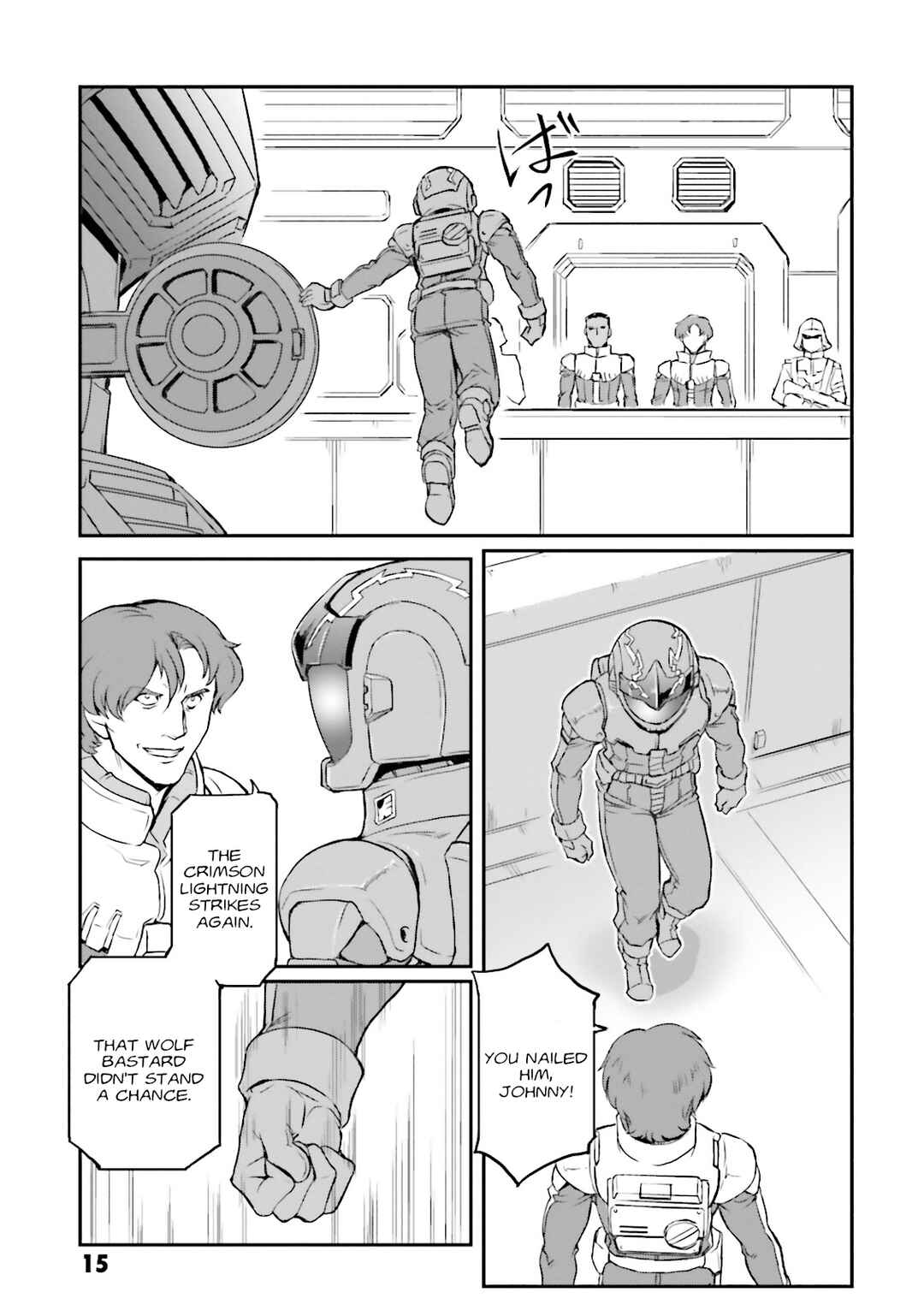 Page 15 Chapter 40 Mobile Suit Gundam MSV-R Legend of the Universal Century Heroes: The Fabulous Shin Matsunaga