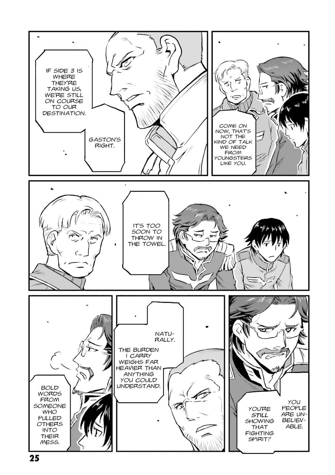 Page 25 Chapter 40 Mobile Suit Gundam MSV-R Legend of the Universal Century Heroes: The Fabulous Shin Matsunaga