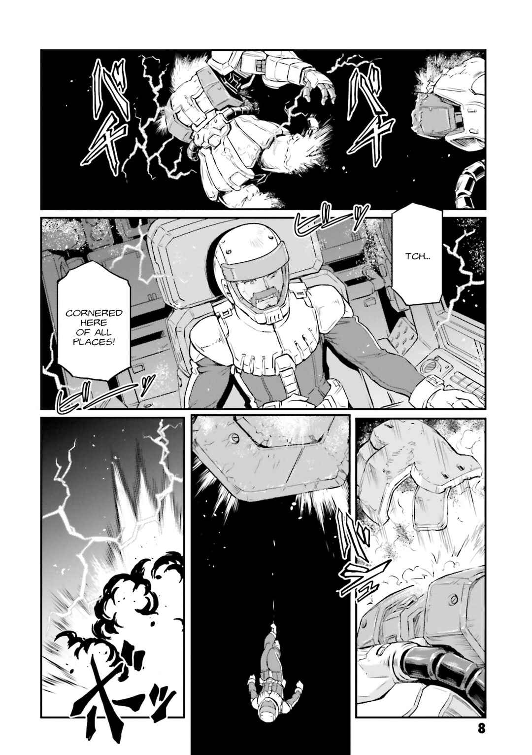 Page 8 Chapter 40 Mobile Suit Gundam MSV-R Legend of the Universal Century Heroes: The Fabulous Shin Matsunaga