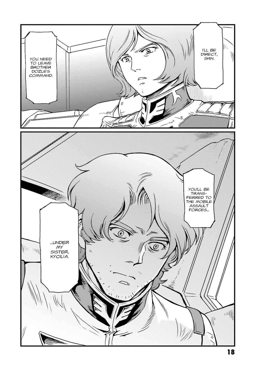 Page 17 Chapter 13 Mobile Suit Gundam MSV-R Legend of the Universal Century Heroes: The Fabulous Shin Matsunaga