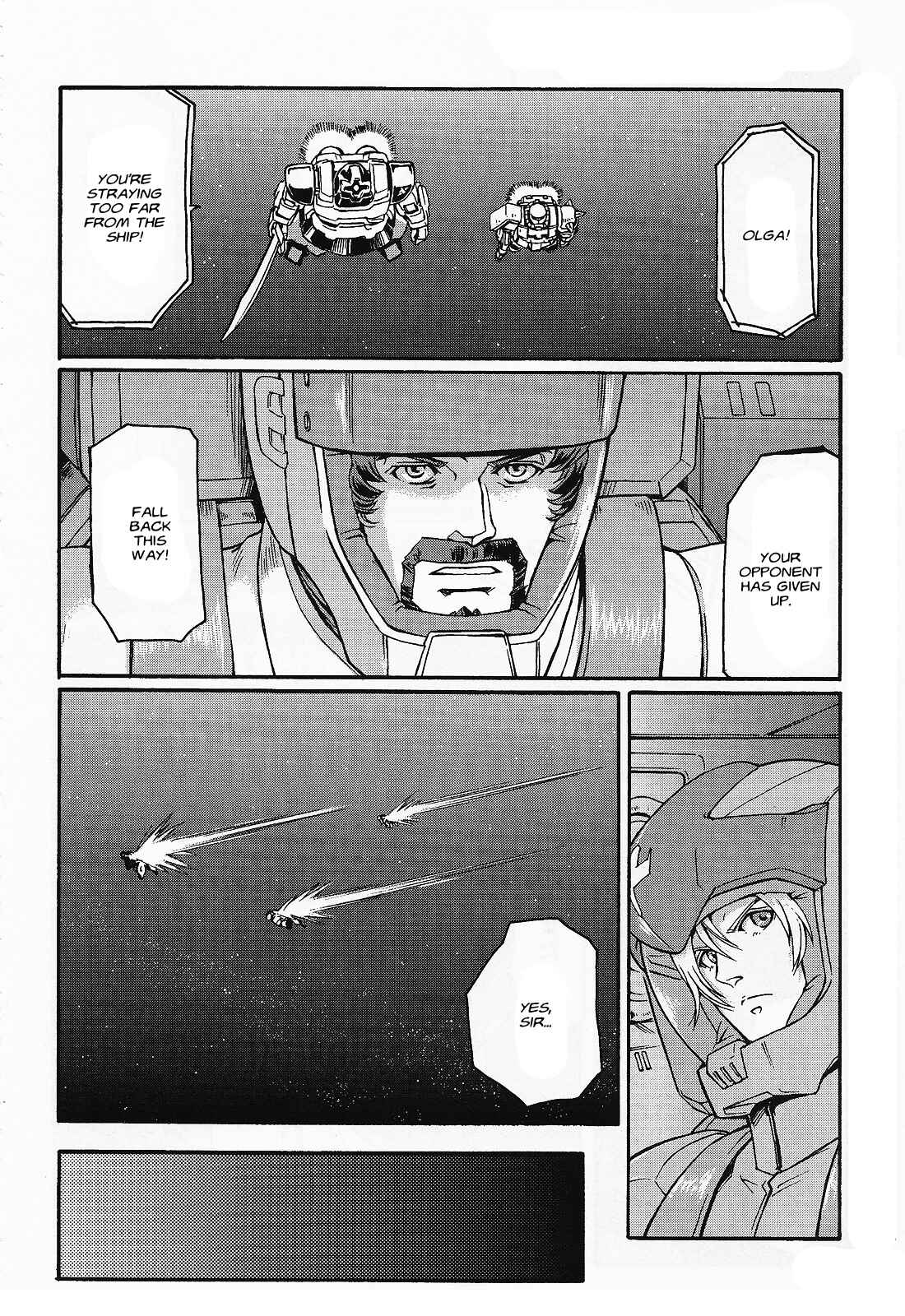 Page 14 Chapter 2 Mobile Suit Gundam MSV-R Legend of the Universal Century Heroes: The Fabulous Shin Matsunaga