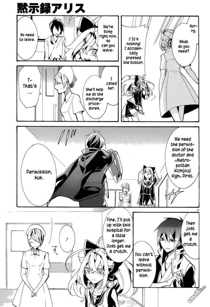 Page 20 Chapter 8 Mokushiroku Alice