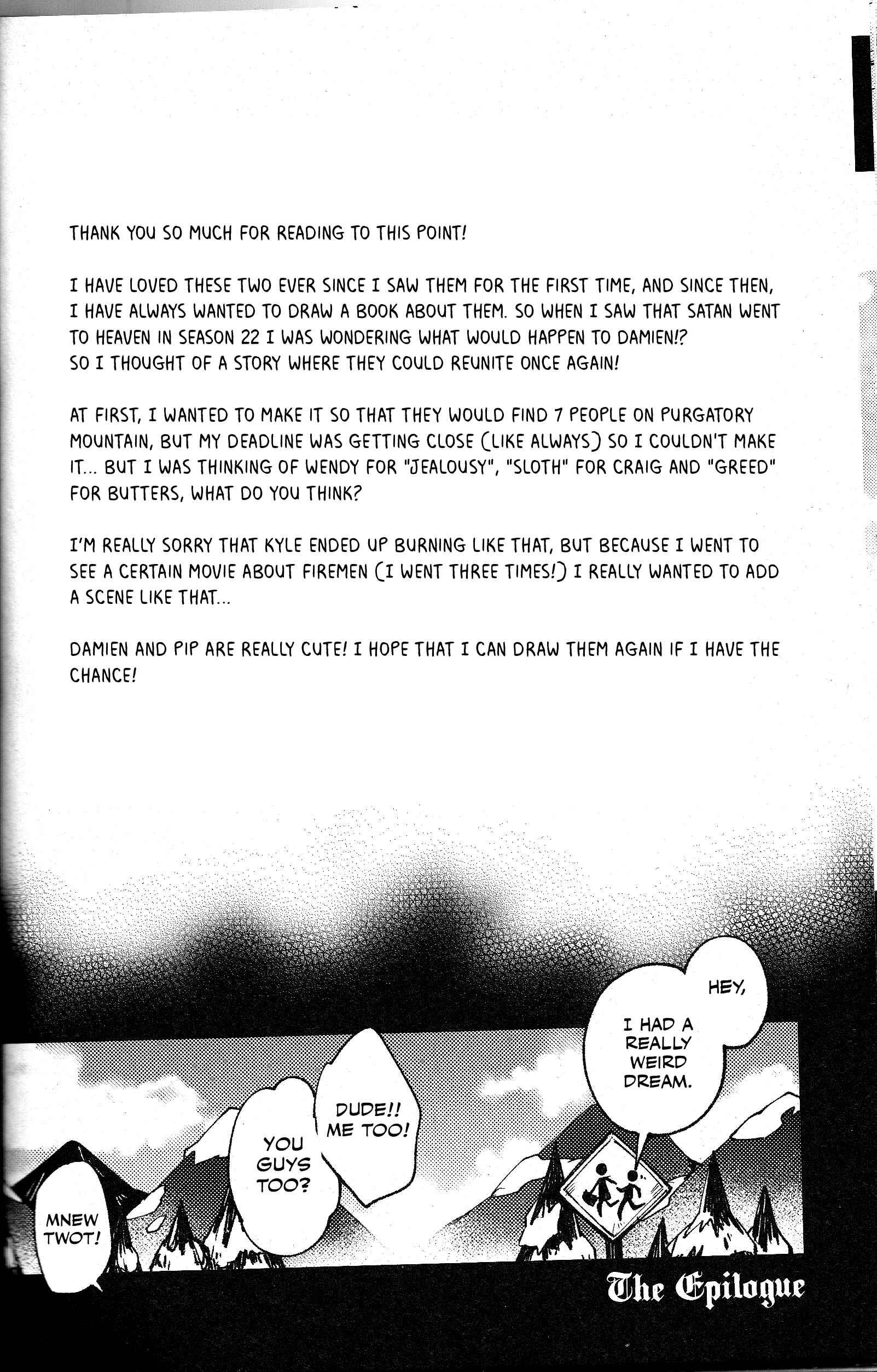 Page 42 Chapter Unknown_88bc South Park - Purgatorio (Doujinshi)