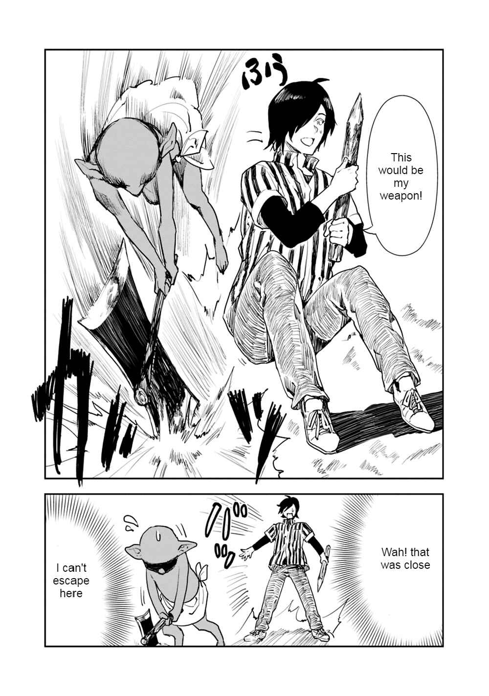 Page 12 Chapter 1 Isekai ni Kita Boku wa Kiyoubinbode Subayasa Tayorina Tabi wo Suru