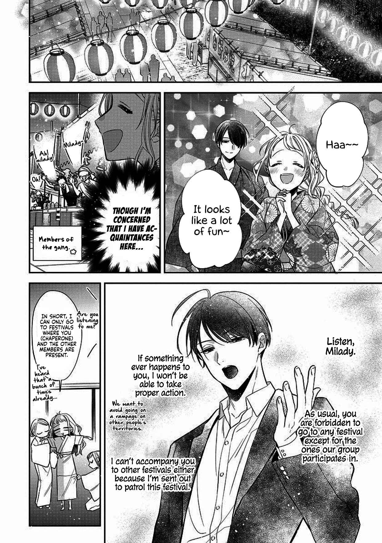 Page 4 Chapter 4 Dekiai Yakuza ni wa Amayakasarenai!