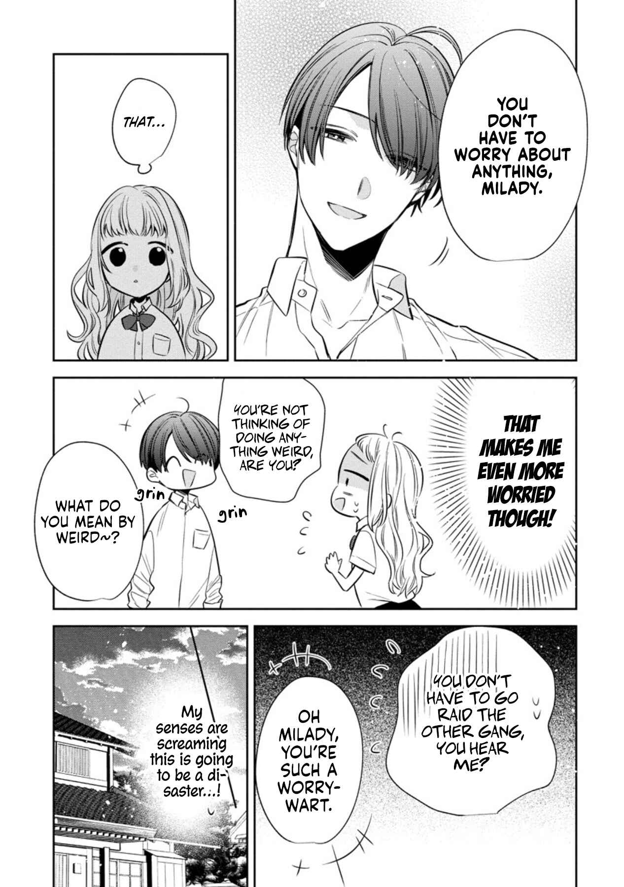 Page 25 Chapter 7 Dekiai Yakuza ni wa Amayakasarenai!