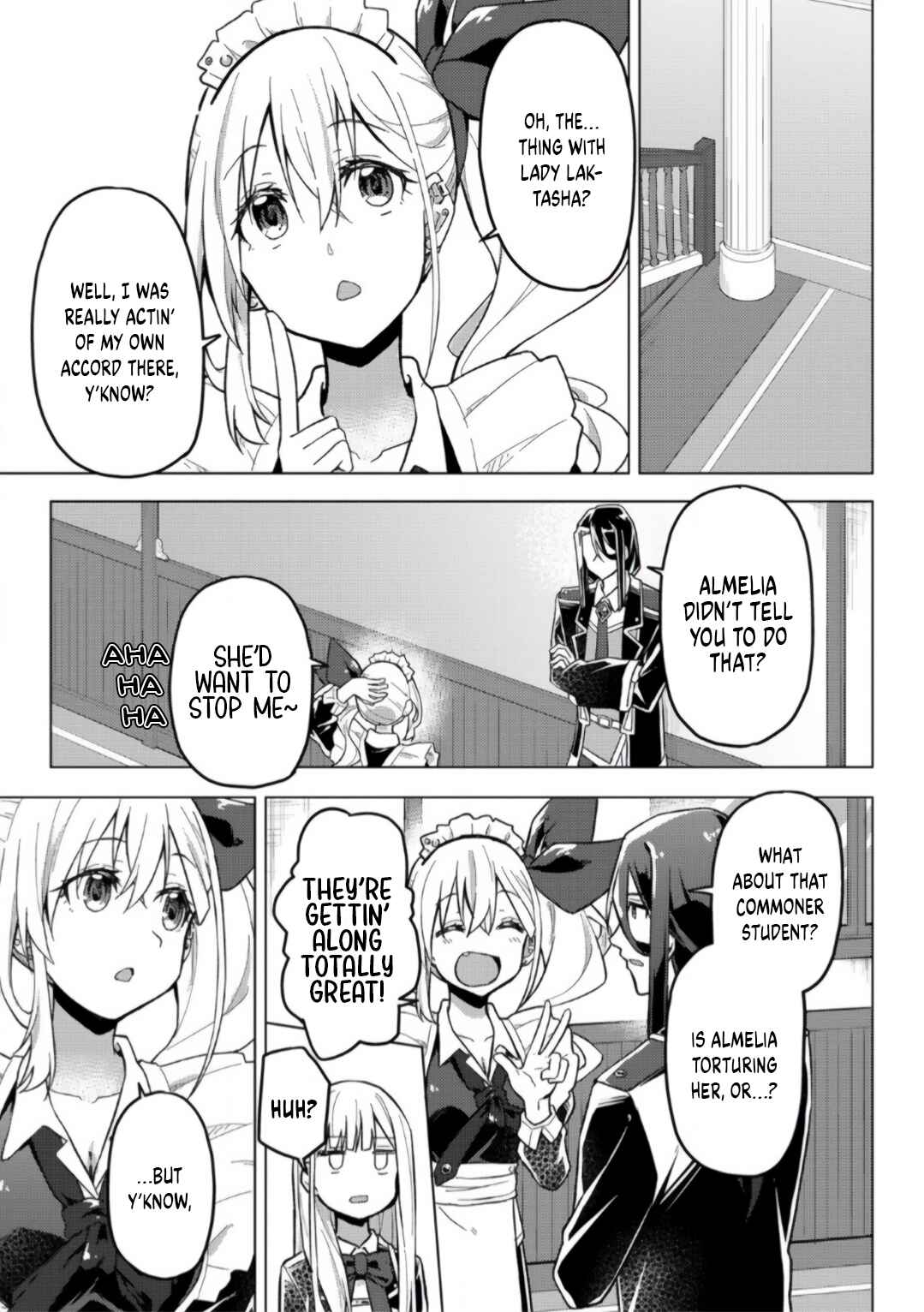 Page 7 Chapter 7 Gyaru Maid to Akuyaku Reijou ~Ojou-sama no Happy End shika Katan!~