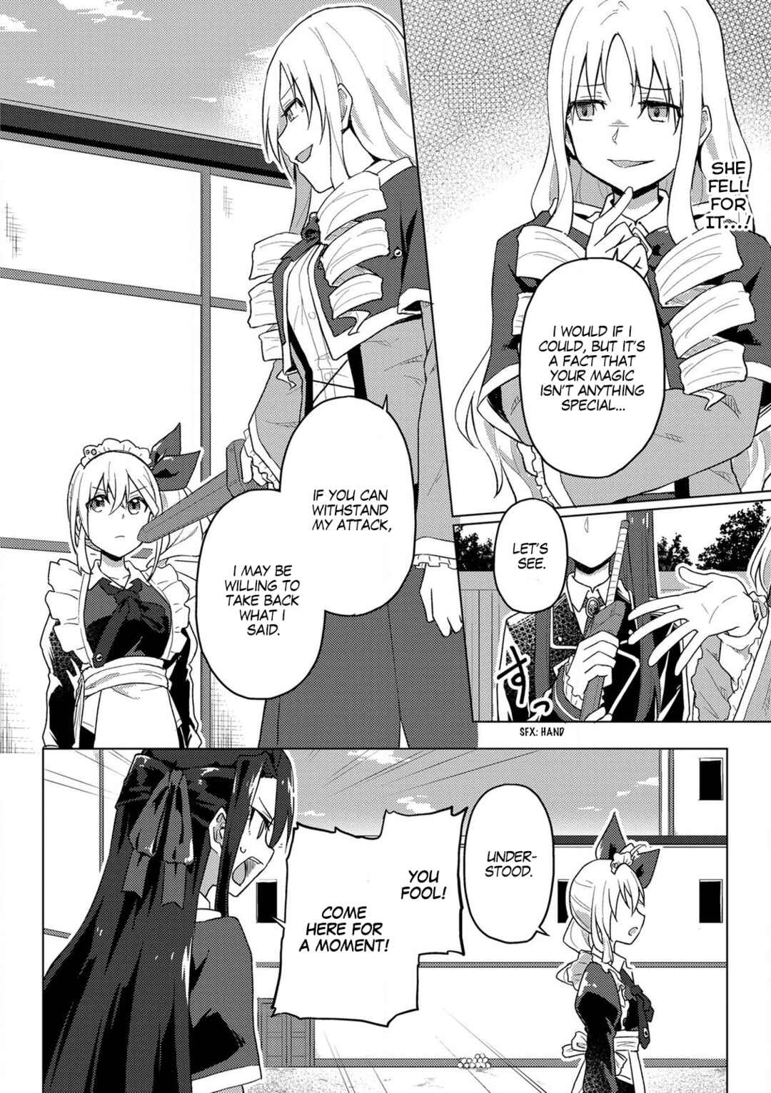 Page 22 Chapter 4 Gyaru Maid to Akuyaku Reijou ~Ojou-sama no Happy End shika Katan!~