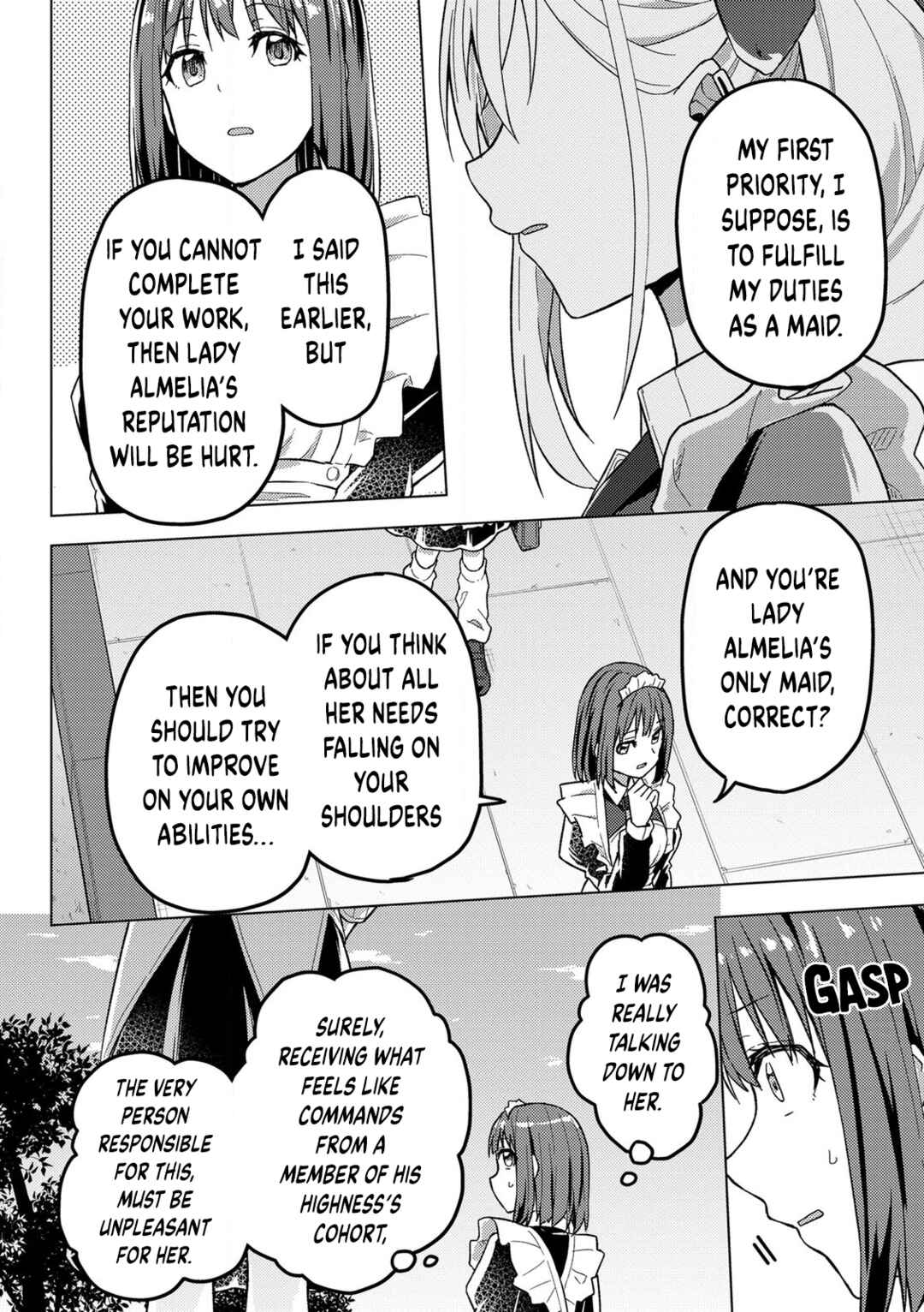 Page 18 Chapter 12 Gyaru Maid to Akuyaku Reijou ~Ojou-sama no Happy End shika Katan!~