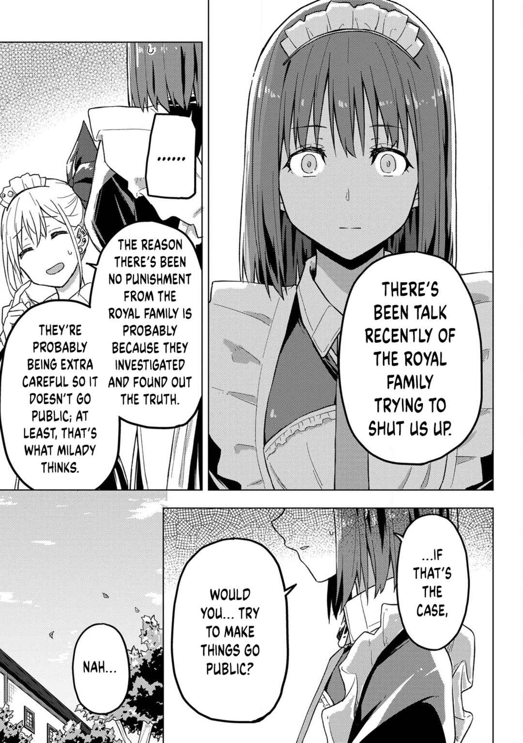 Page 23 Chapter 12 Gyaru Maid to Akuyaku Reijou ~Ojou-sama no Happy End shika Katan!~