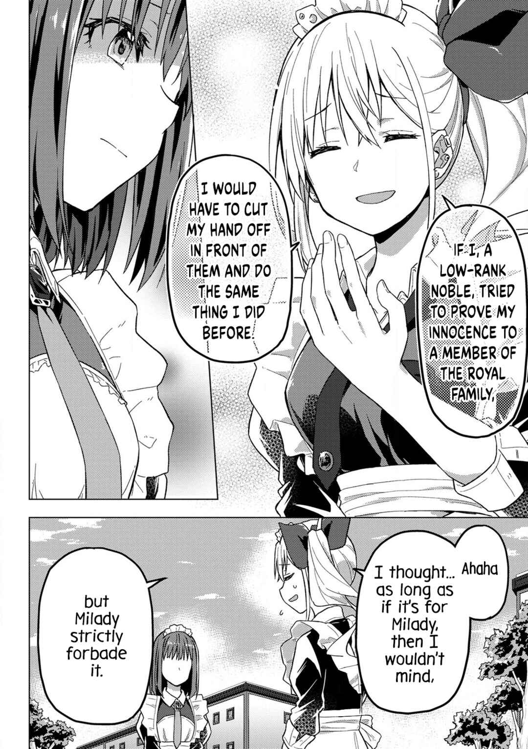 Page 24 Chapter 12 Gyaru Maid to Akuyaku Reijou ~Ojou-sama no Happy End shika Katan!~