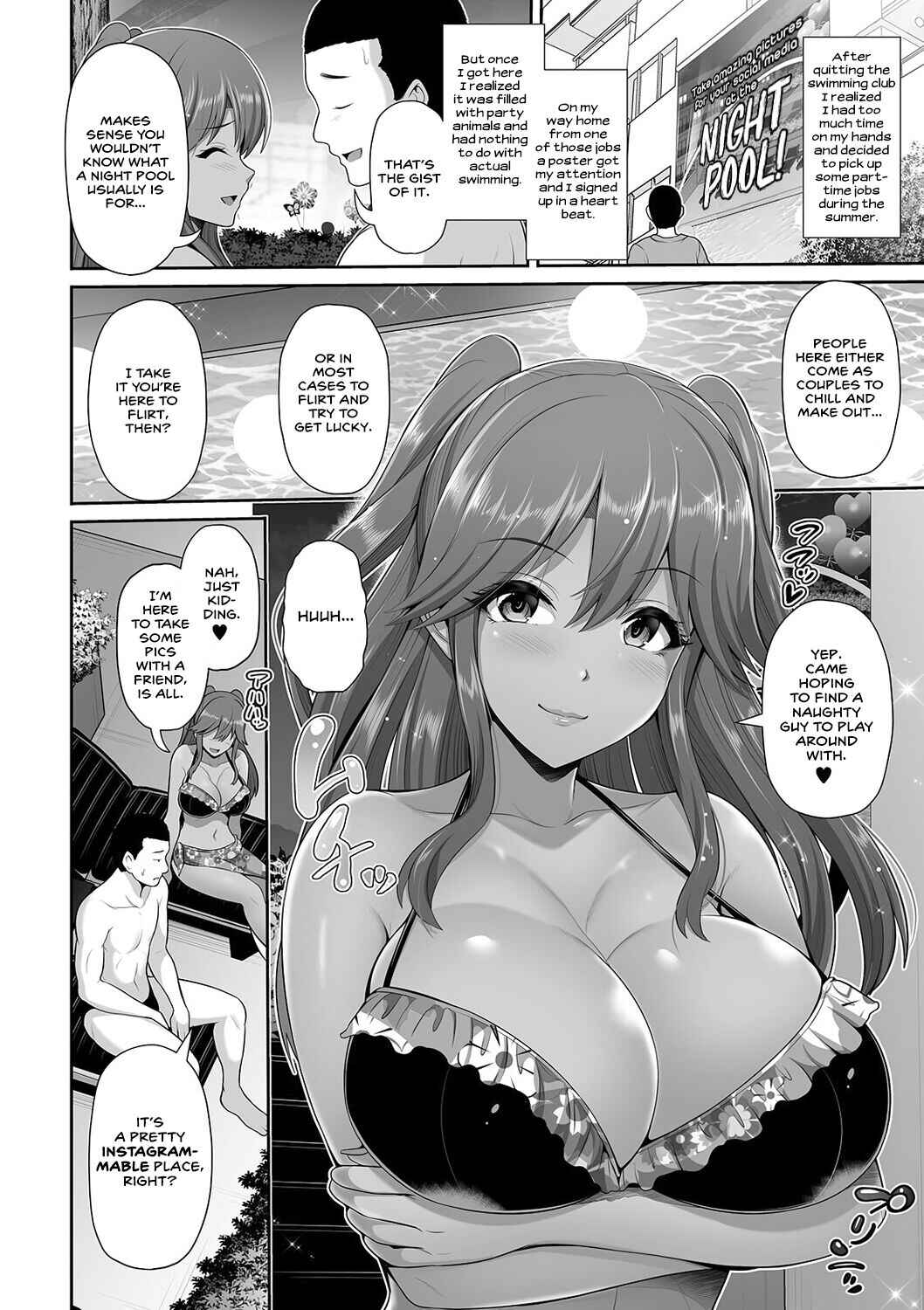 Page 2 Chapter 9 Kuro Gal-chan wa Kimi dake wo Miteru