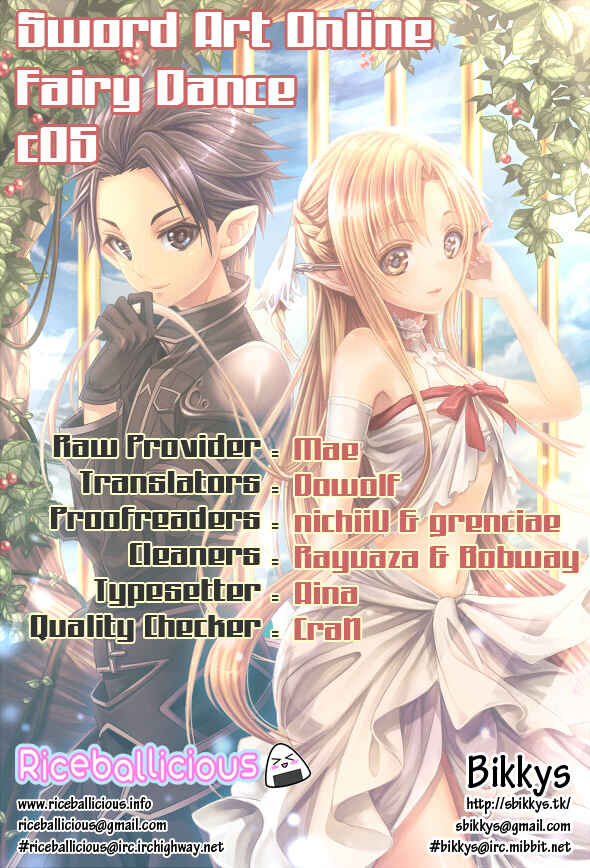 Page 31 Chapter 5 Sword Art Online: Fairy Dance