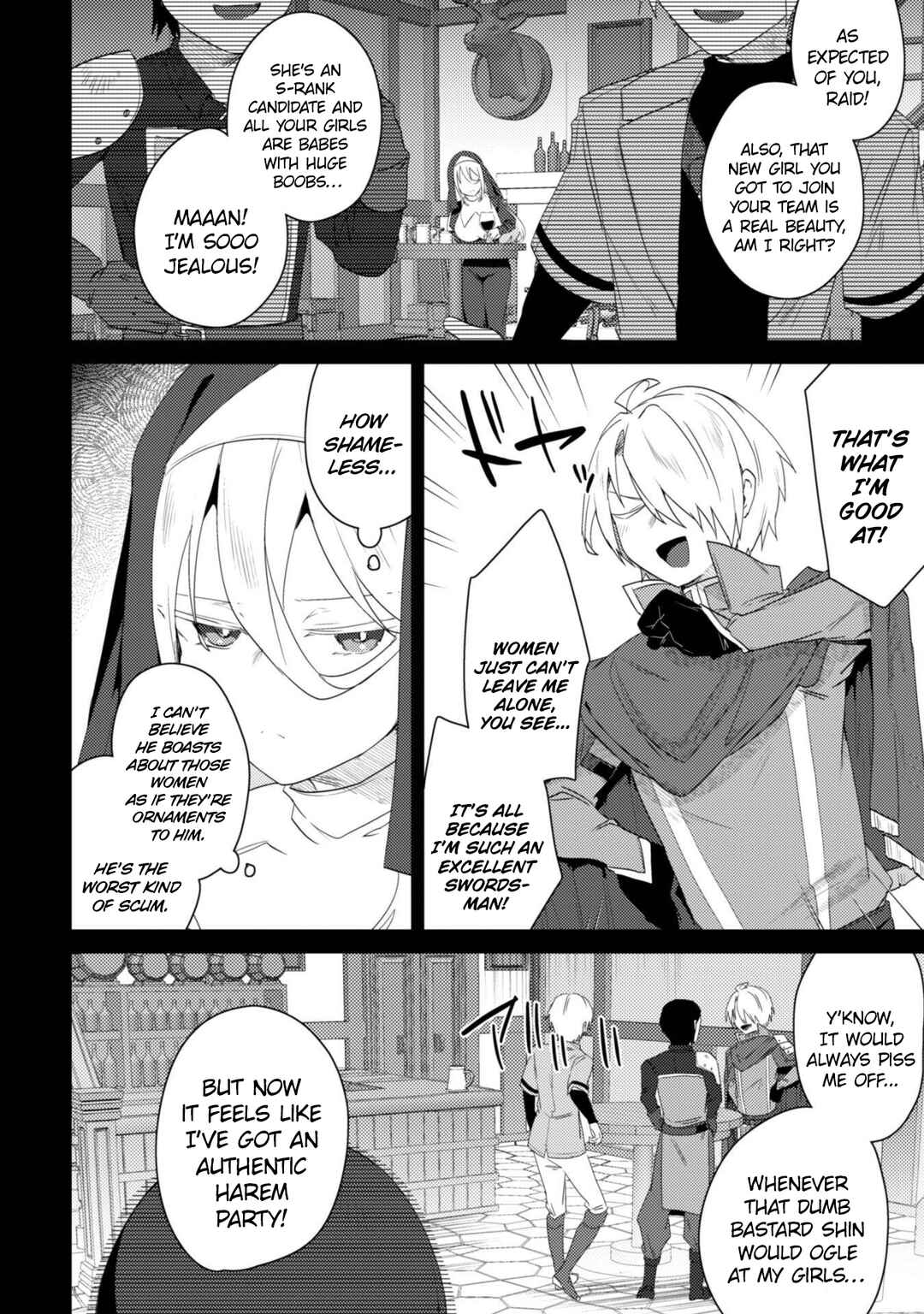 Page 12 Chapter 5 Bakunyuu-tachi ni Tsuihou Saretaga Modore to Iwaretemo, mou oso... Modorimashiyuu!