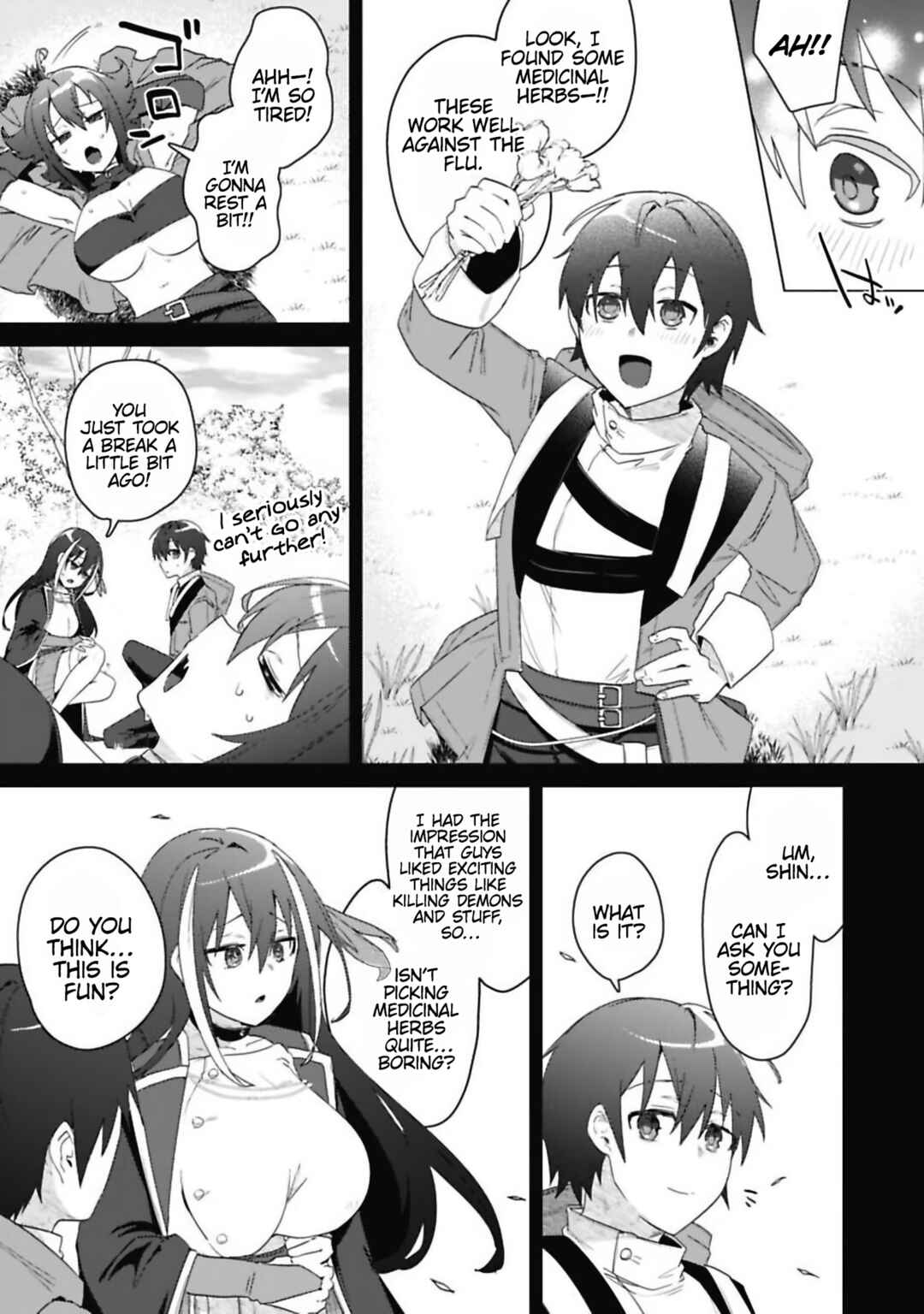 Page 11 Chapter 2.1 Bakunyuu-tachi ni Tsuihou Saretaga Modore to Iwaretemo, mou oso... Modorimashiyuu!