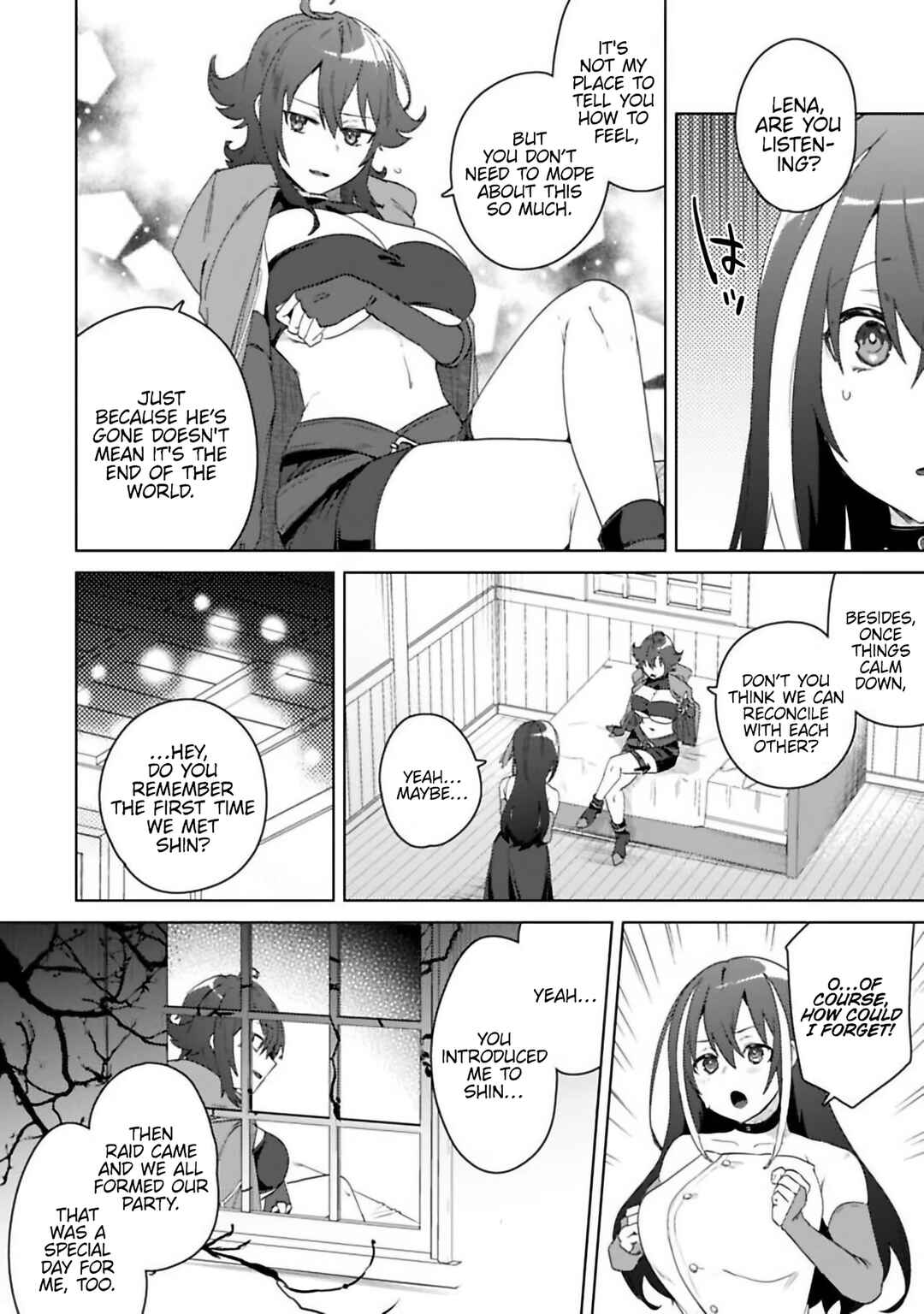 Page 4 Chapter 2.1 Bakunyuu-tachi ni Tsuihou Saretaga Modore to Iwaretemo, mou oso... Modorimashiyuu!