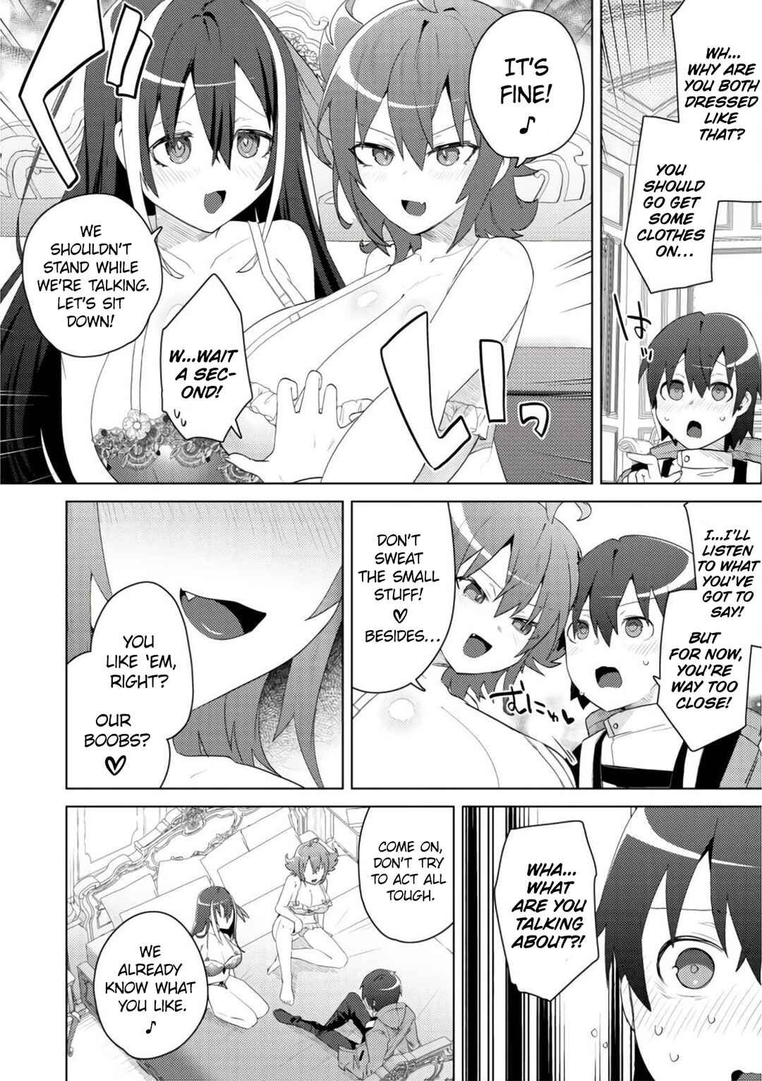 Page 6 Chapter 7 Bakunyuu-tachi ni Tsuihou Saretaga Modore to Iwaretemo, mou oso... Modorimashiyuu!