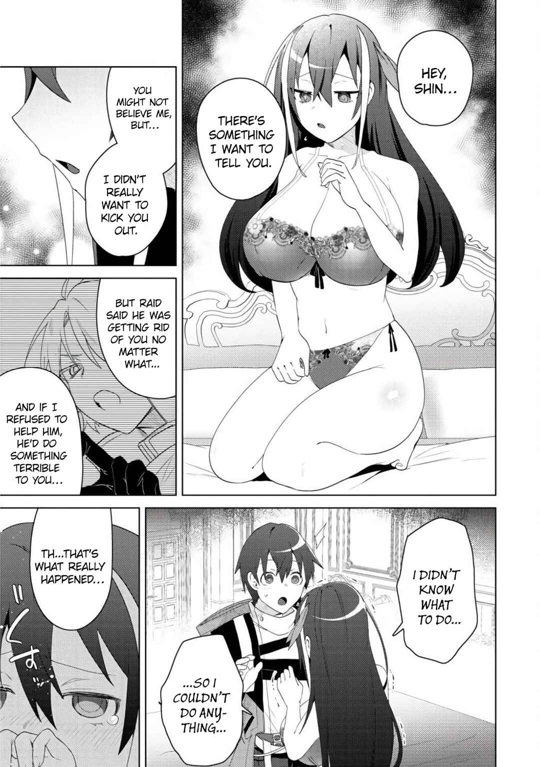 Page 7 Chapter 7 Bakunyuu-tachi ni Tsuihou Saretaga Modore to Iwaretemo, mou oso... Modorimashiyuu!