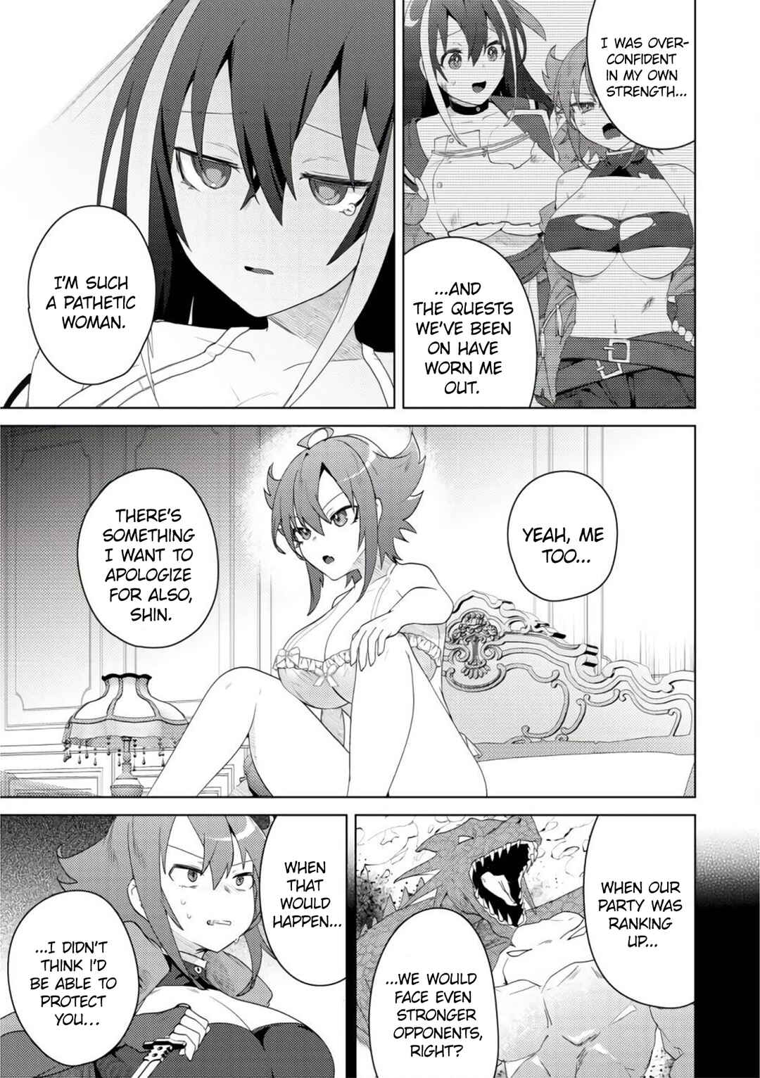 Page 9 Chapter 7 Bakunyuu-tachi ni Tsuihou Saretaga Modore to Iwaretemo, mou oso... Modorimashiyuu!