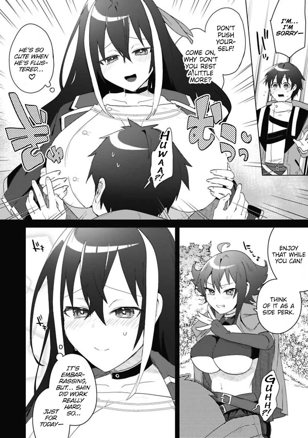 Page 18 Chapter 2.2 Bakunyuu-tachi ni Tsuihou Saretaga Modore to Iwaretemo, mou oso... Modorimashiyuu!
