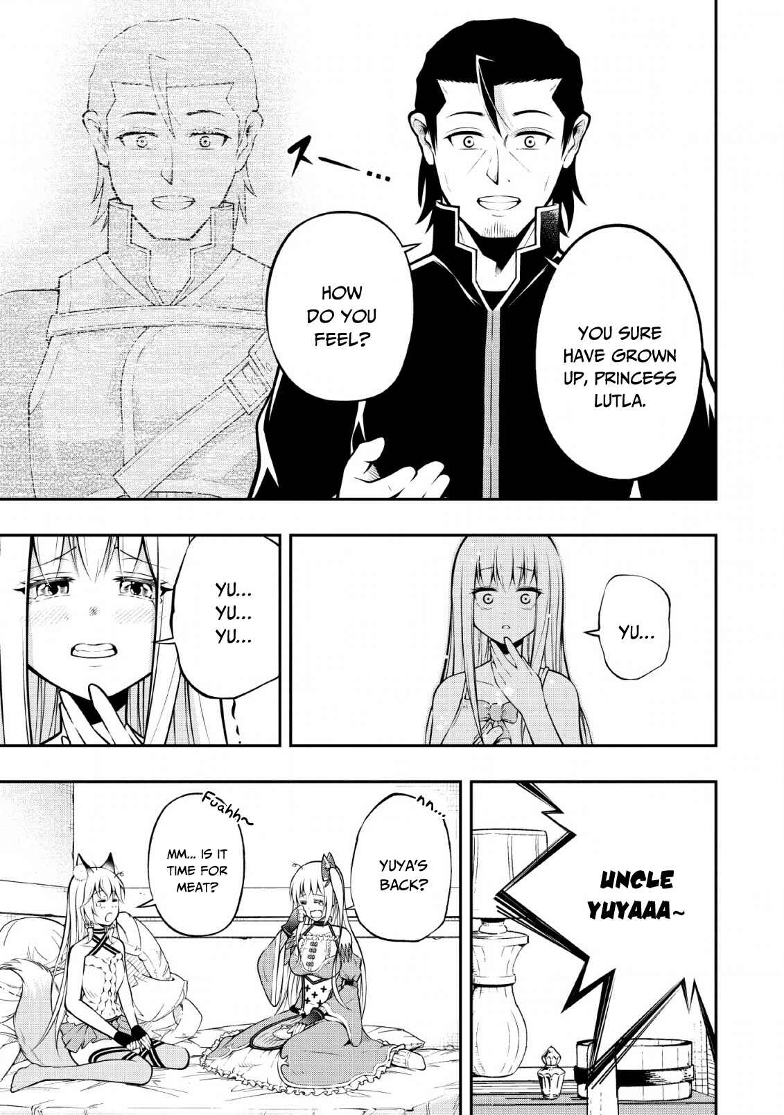 Page 14 Chapter 7 Sono Ossan, Isekai de Nishuume Play wo Mankitsuchuu