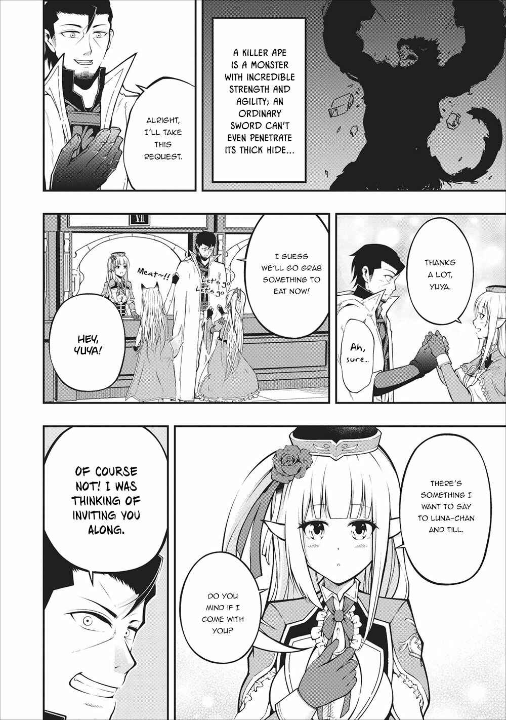 Page 9 Chapter 4 Sono Ossan, Isekai de Nishuume Play wo Mankitsuchuu