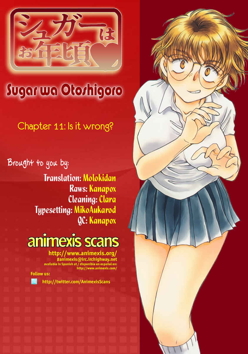 Page 1 Chapter 11 Sugar wa Otoshigoro