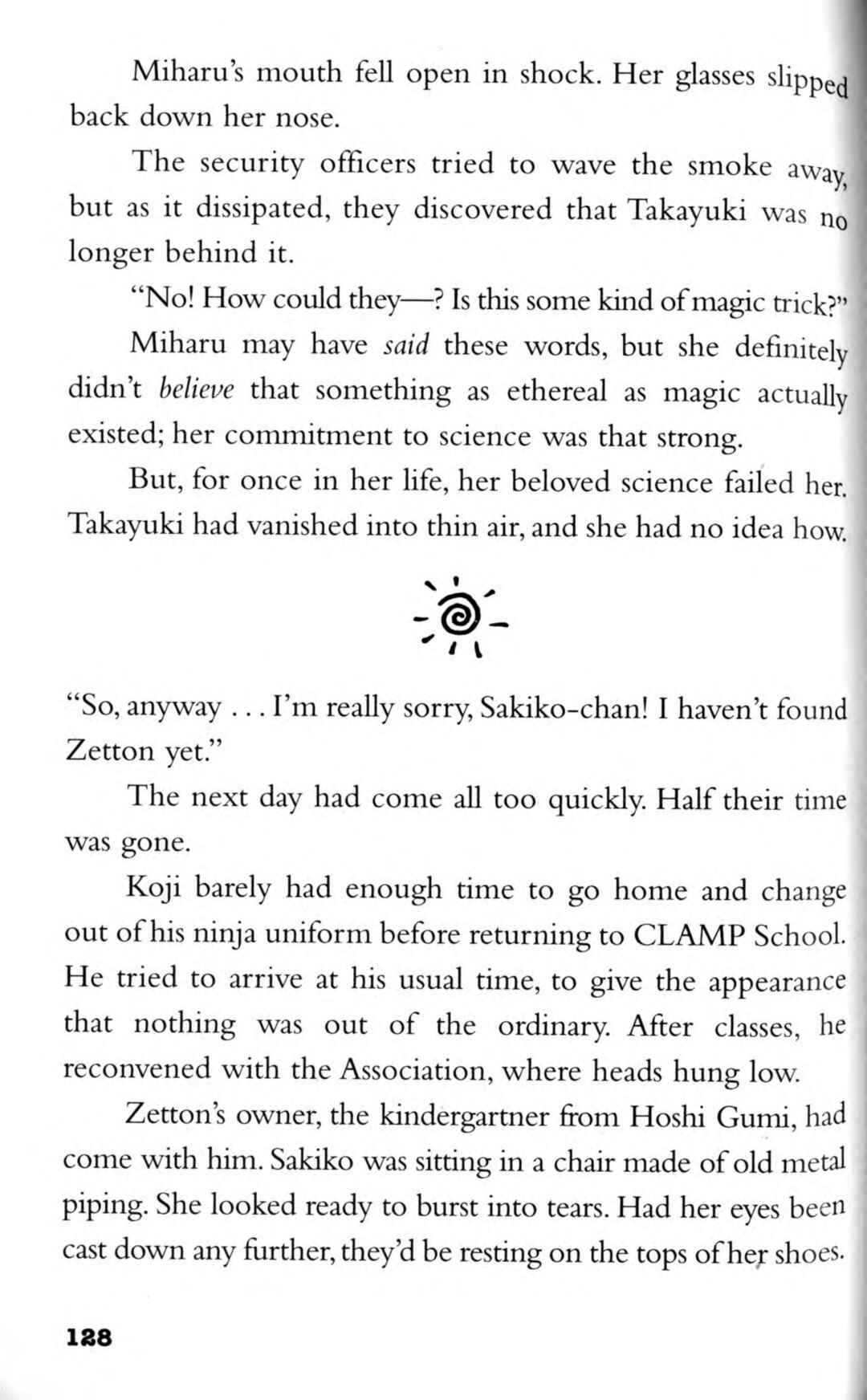Page 44 Chapter 4 CLAMP School Paranormal Investigators [Light Novel]