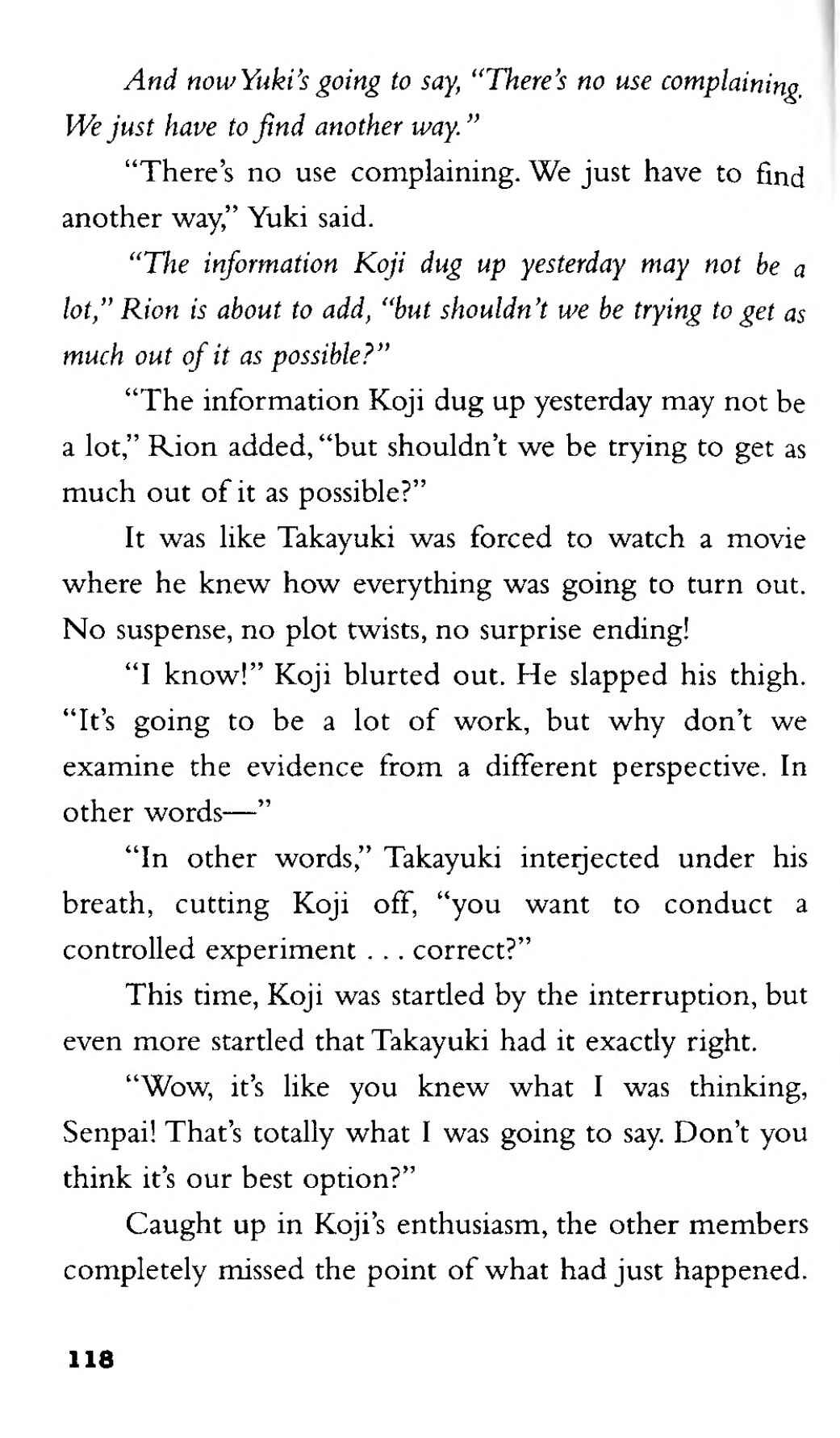 Page 8 Chapter 3 CLAMP School Paranormal Investigators [Light Novel]