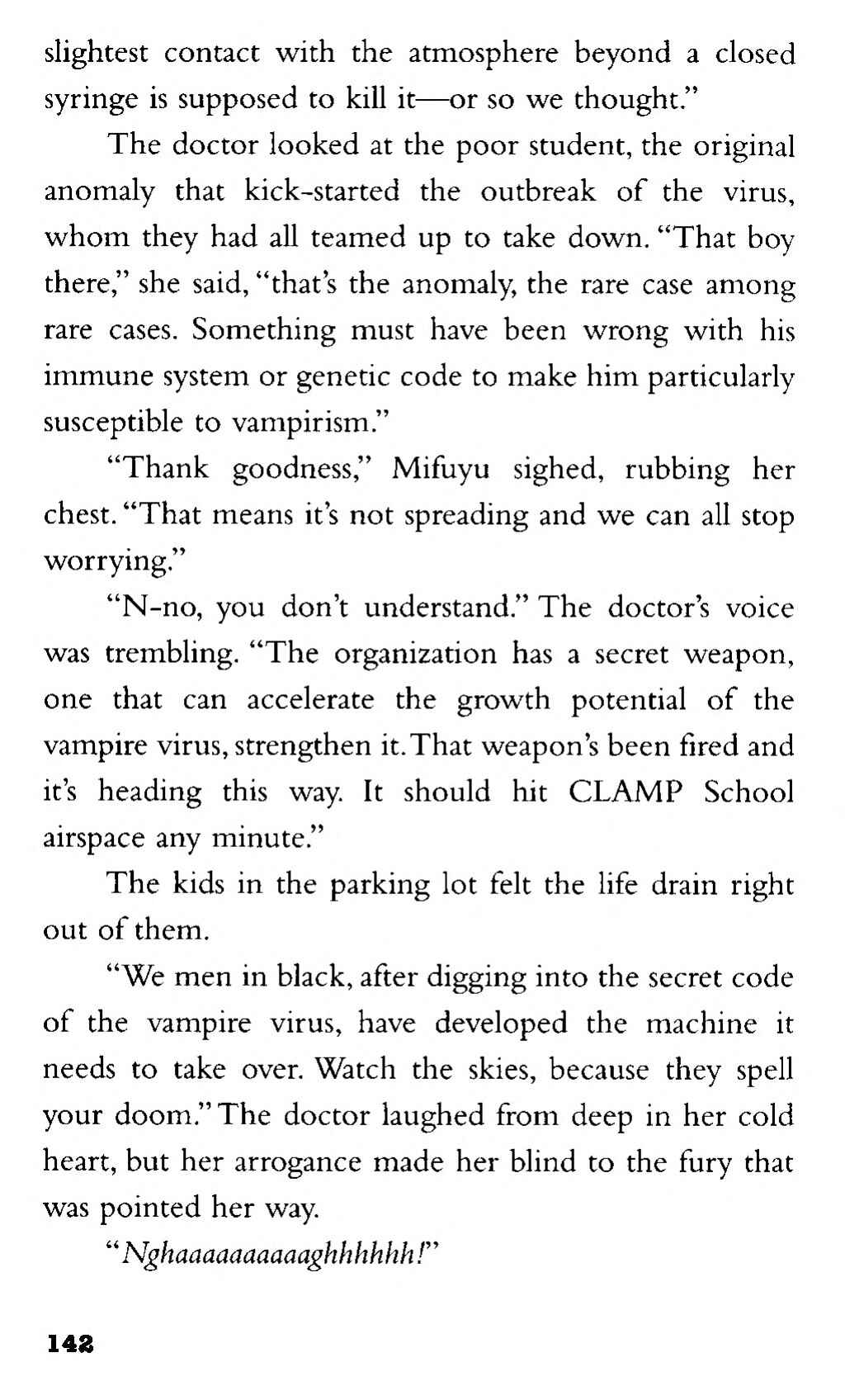 Page 124 Chapter 2 CLAMP School Paranormal Investigators [Light Novel]