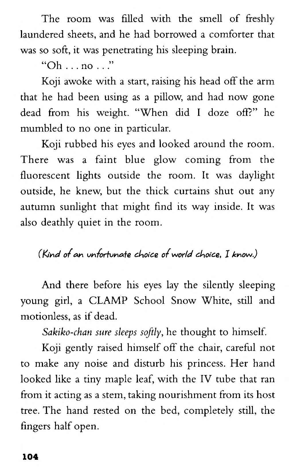 Page 86 Chapter 2 CLAMP School Paranormal Investigators [Light Novel]