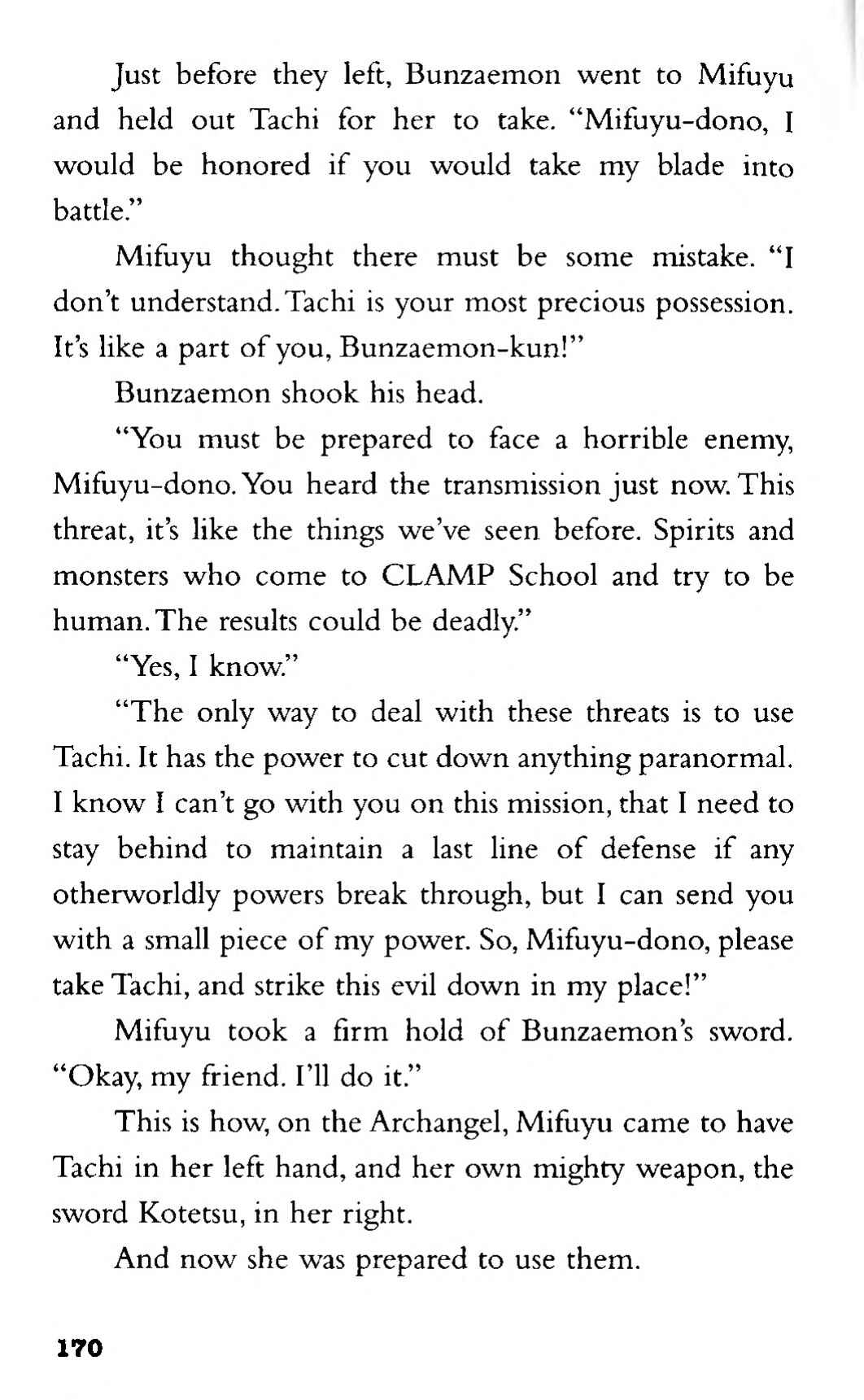 Page 26 Chapter 3 CLAMP School Paranormal Investigators [Light Novel]