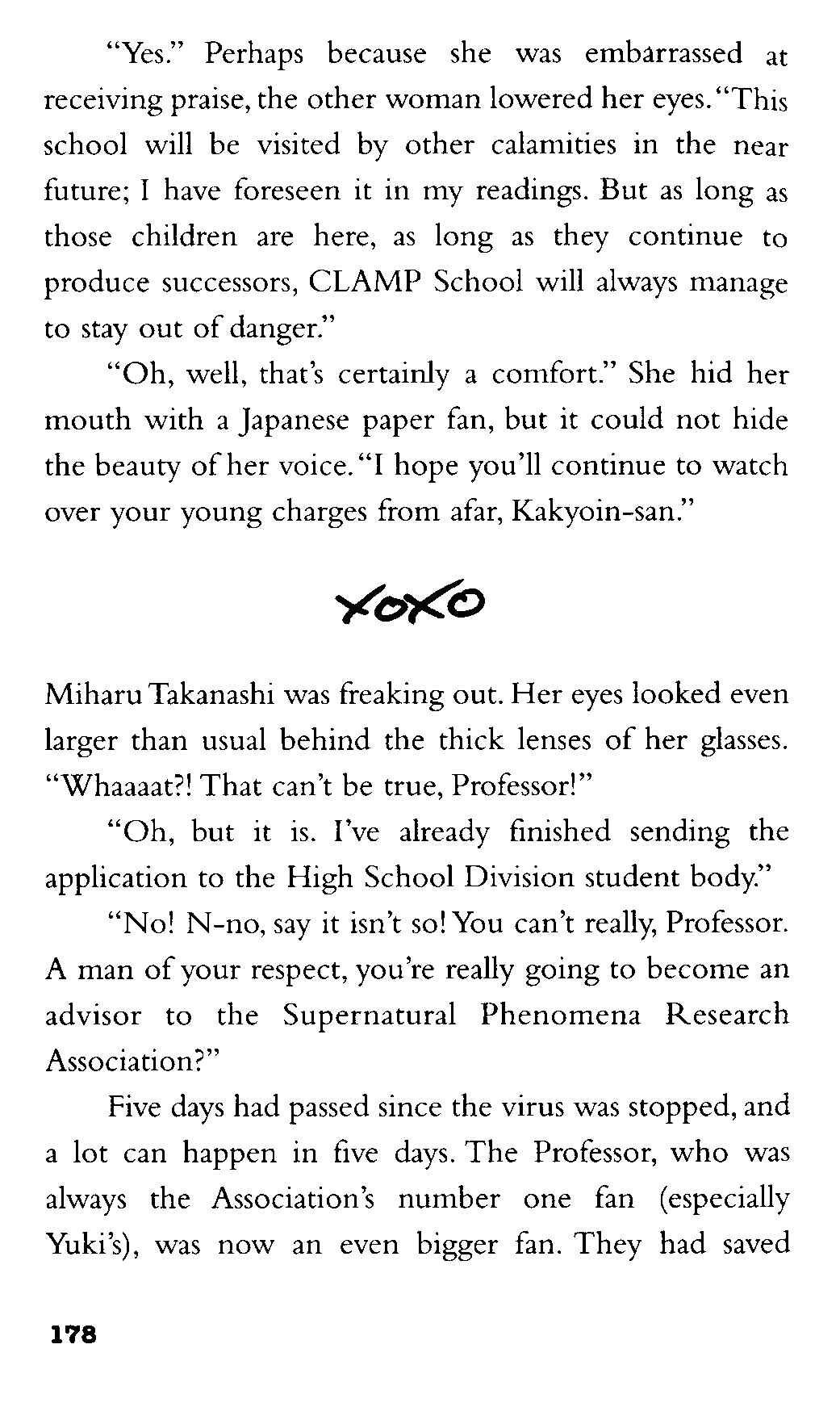 Page 34 Chapter 3 CLAMP School Paranormal Investigators [Light Novel]