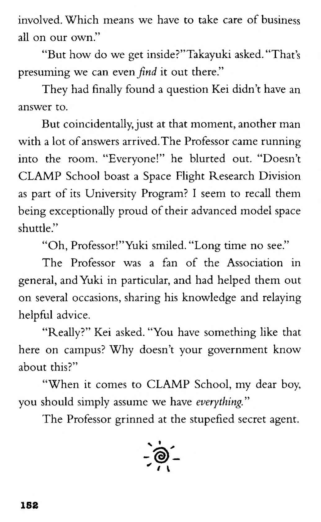 Page 8 Chapter 3 CLAMP School Paranormal Investigators [Light Novel]