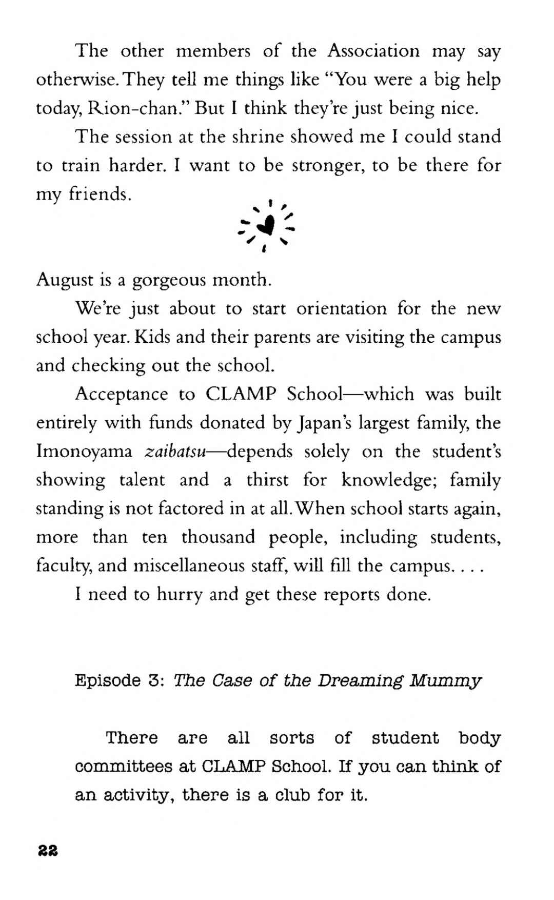 Page 21 Chapter 1 CLAMP School Paranormal Investigators [Light Novel]