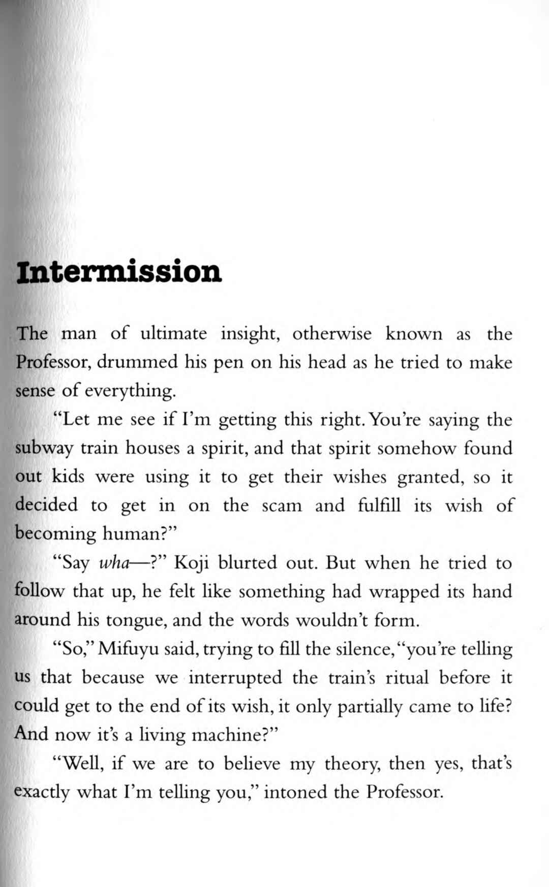 Page 1 Chapter 3 CLAMP School Paranormal Investigators [Light Novel]