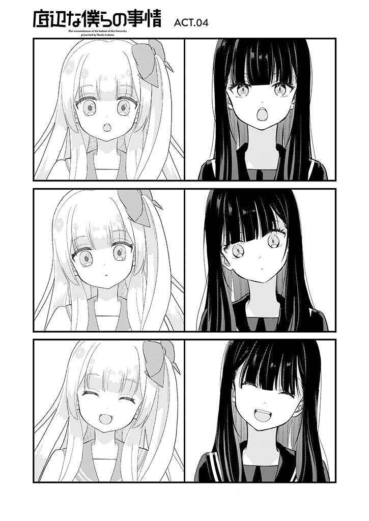 Page 1 Chapter 4 Teihen na Bokura no Jijou