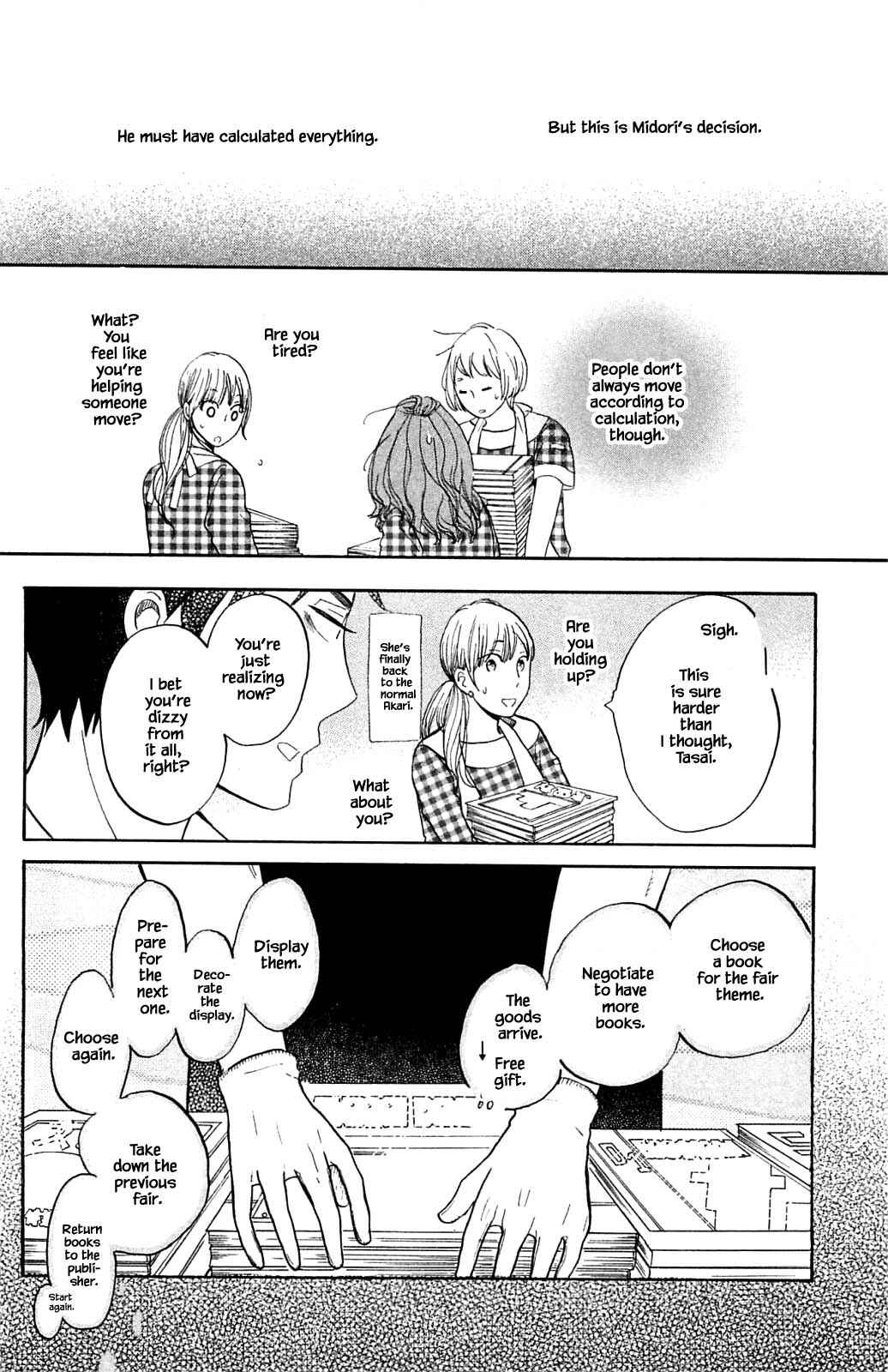 Page 13 Chapter 32.1 Akari of the Forest Bookshop
