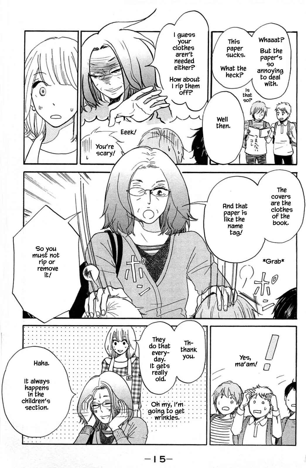 Page 15 Chapter 11.1 Akari of the Forest Bookshop