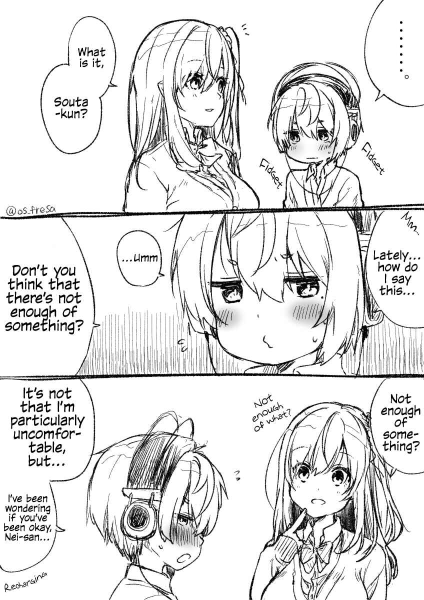 Page 1 Chapter 102 Nei to Souta no Petite Manga