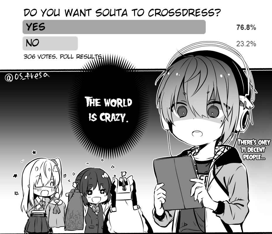 Page 1 Chapter 91 Nei to Souta no Petite Manga